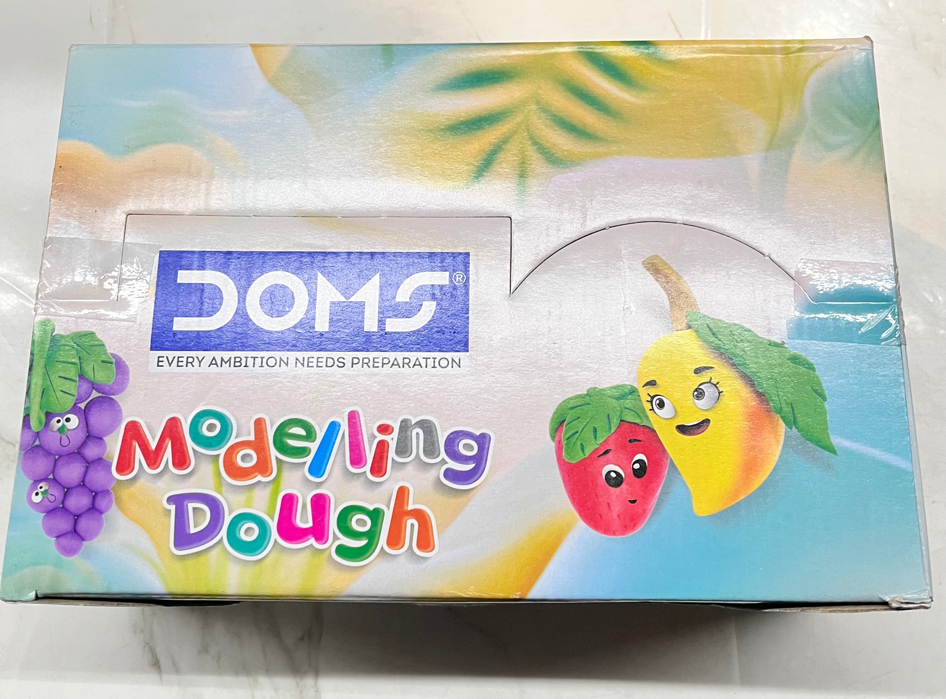 Domes modelling dough 10shades -1piece