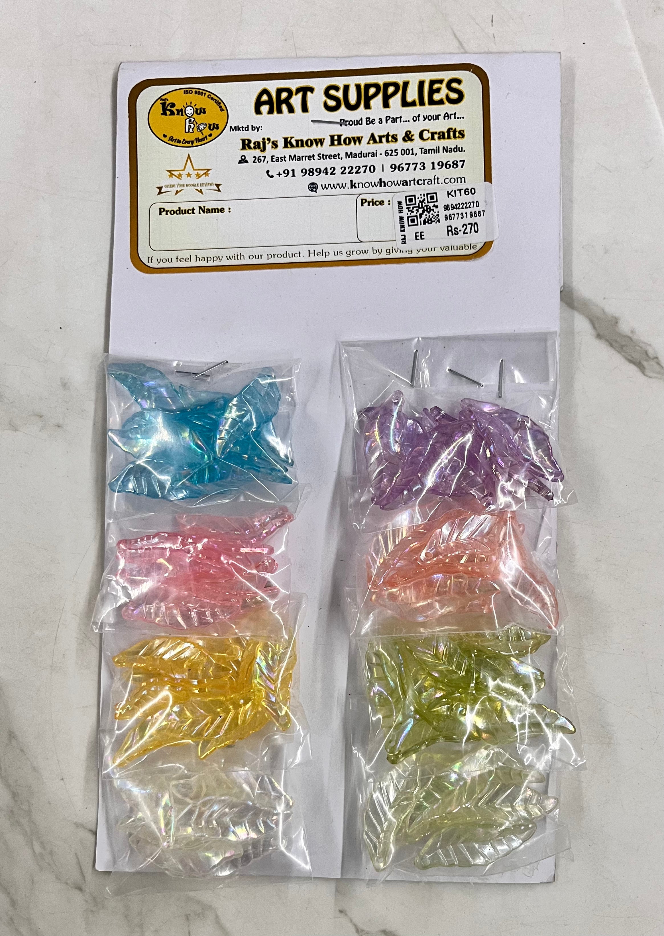 Shining leaf beads kit -1pack KIT60