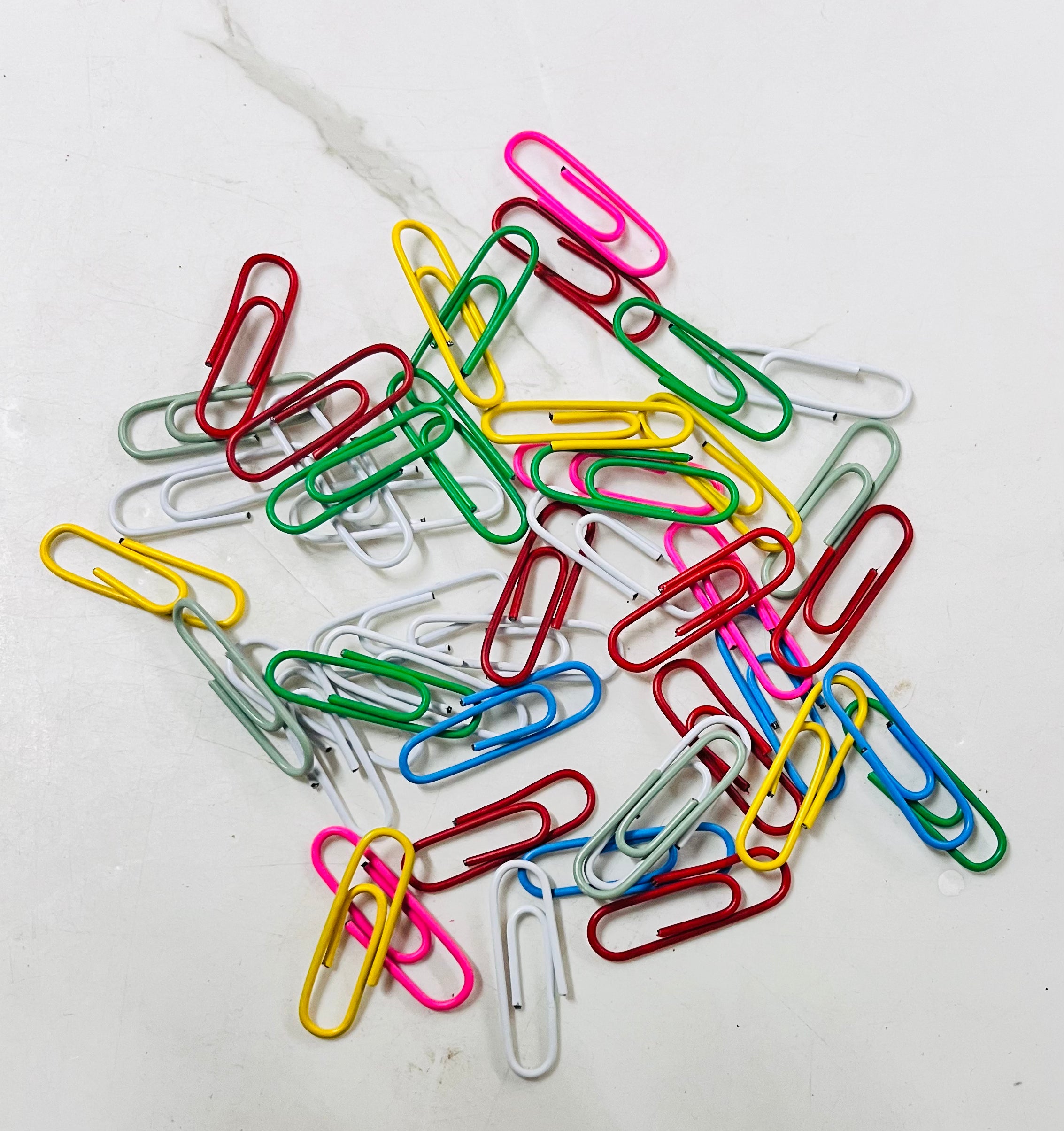 Aerotix gem plastic paper clip 28mm approx 80pcs -1pack /OT-PC023