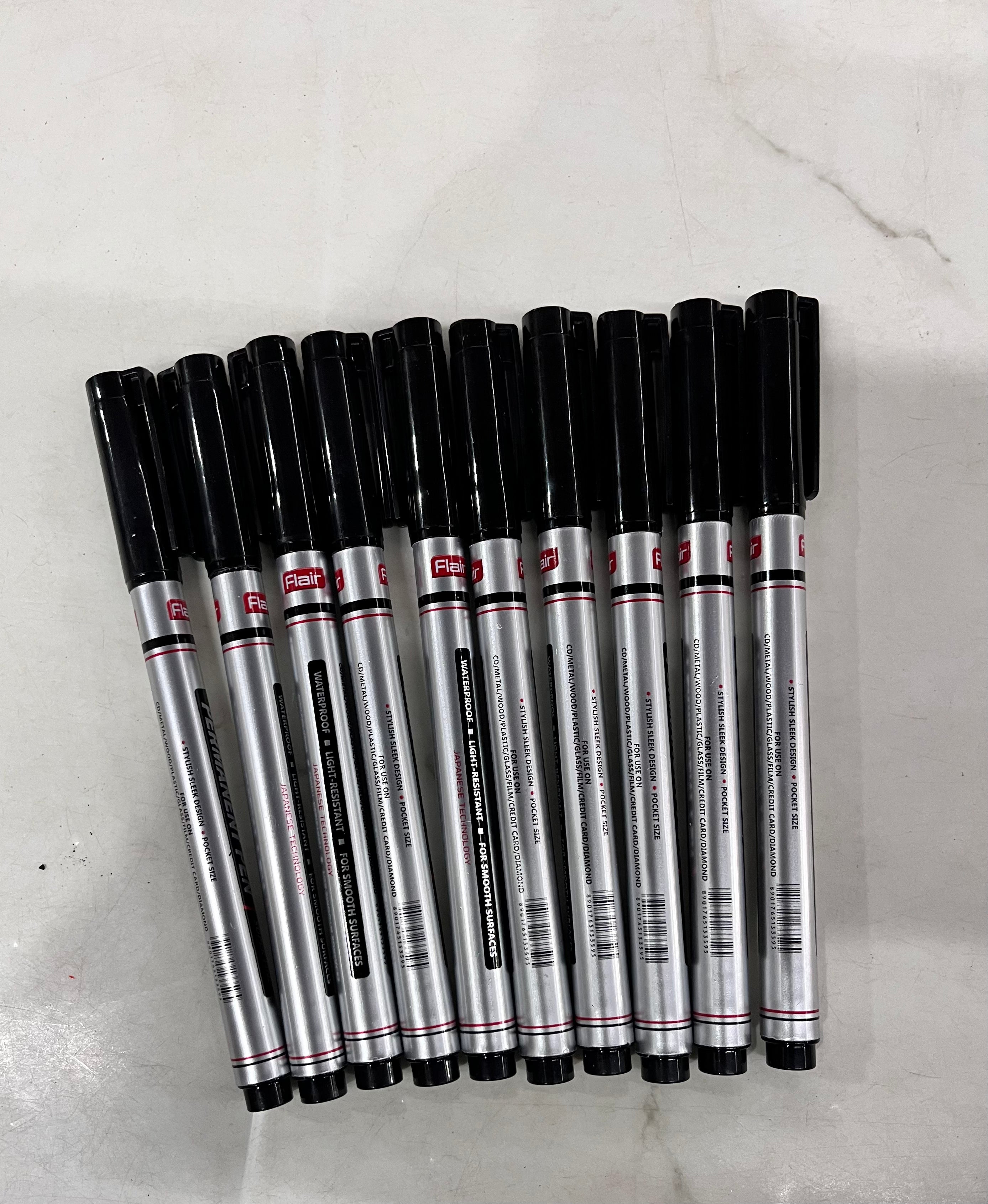 Flair permanent CD marker pen  -10piece pack