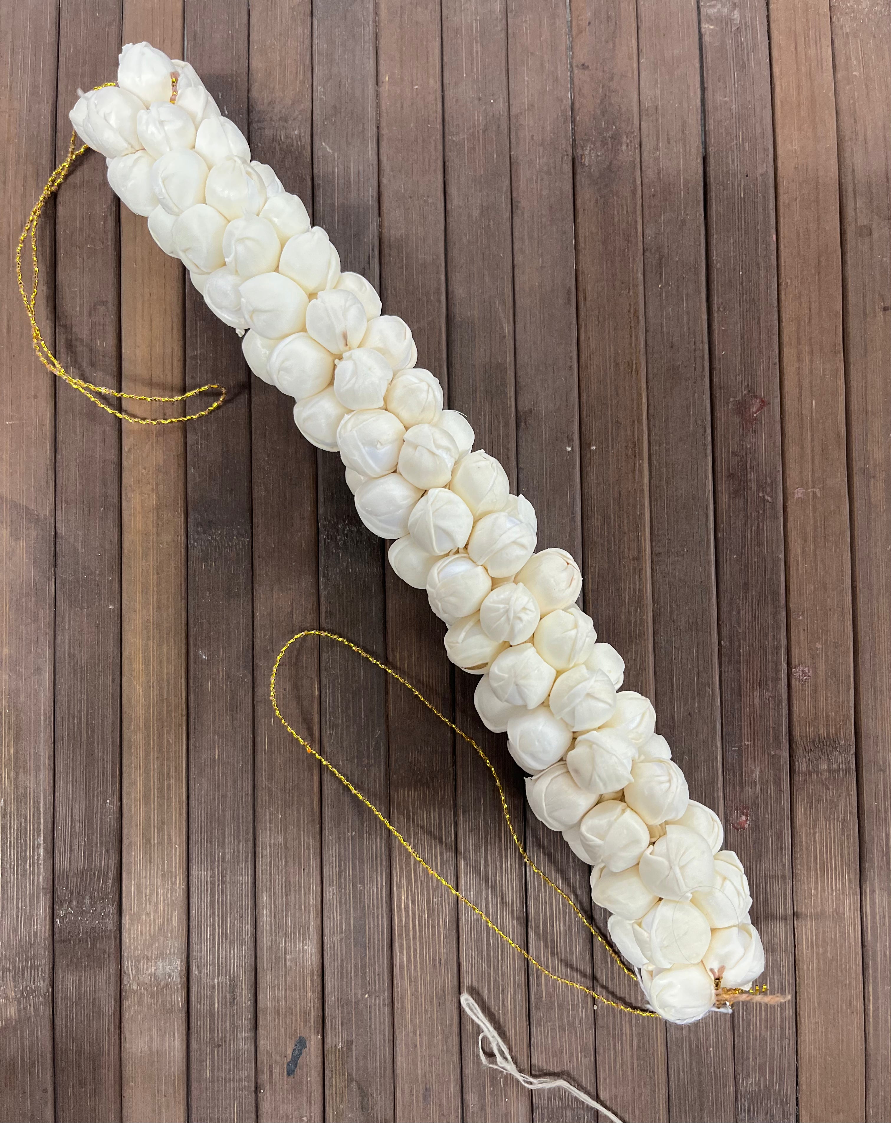 Artificial chola wood jasmine  string 9.5to10inch-1pack