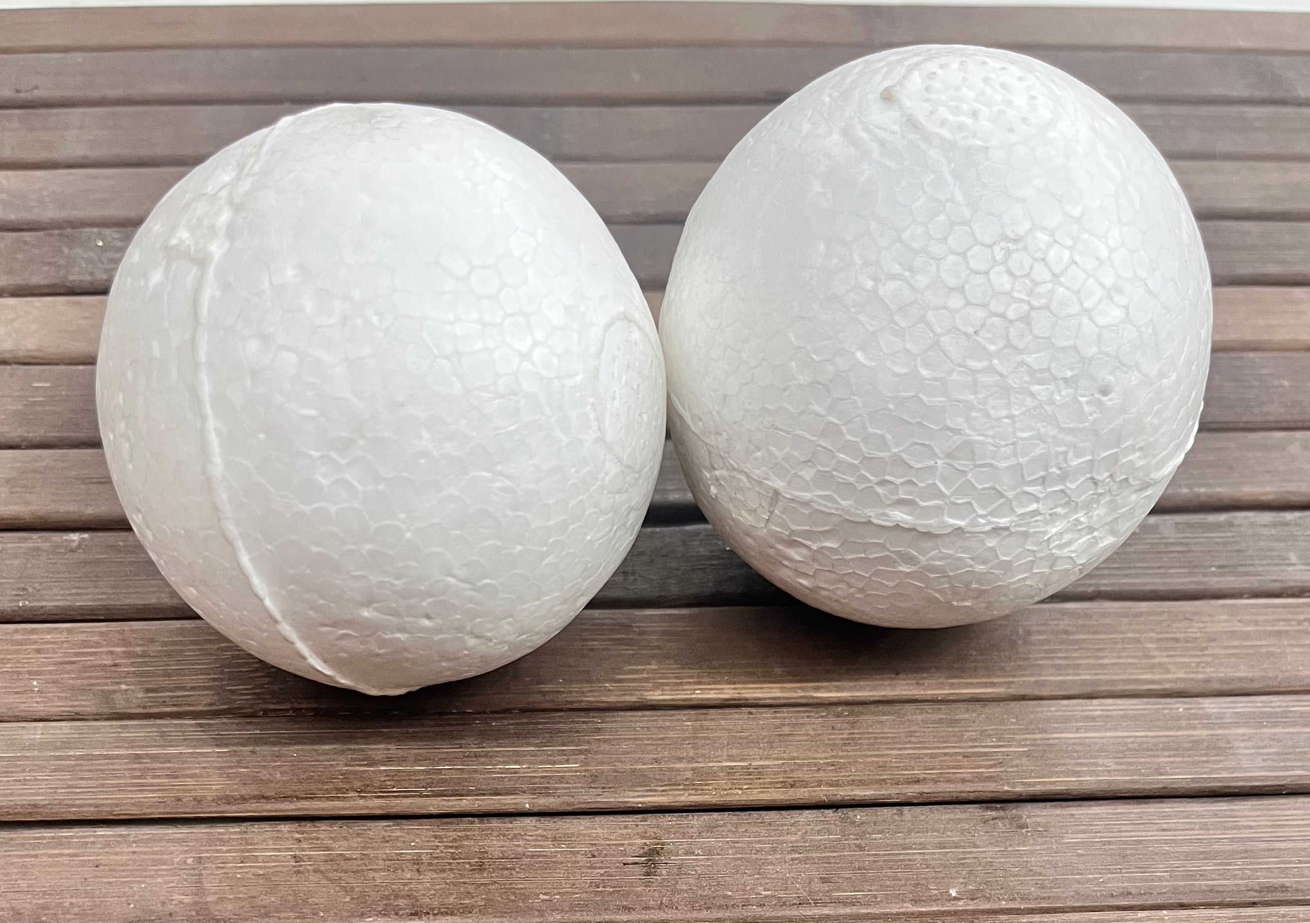 Thermocol balls -2piece 1pack