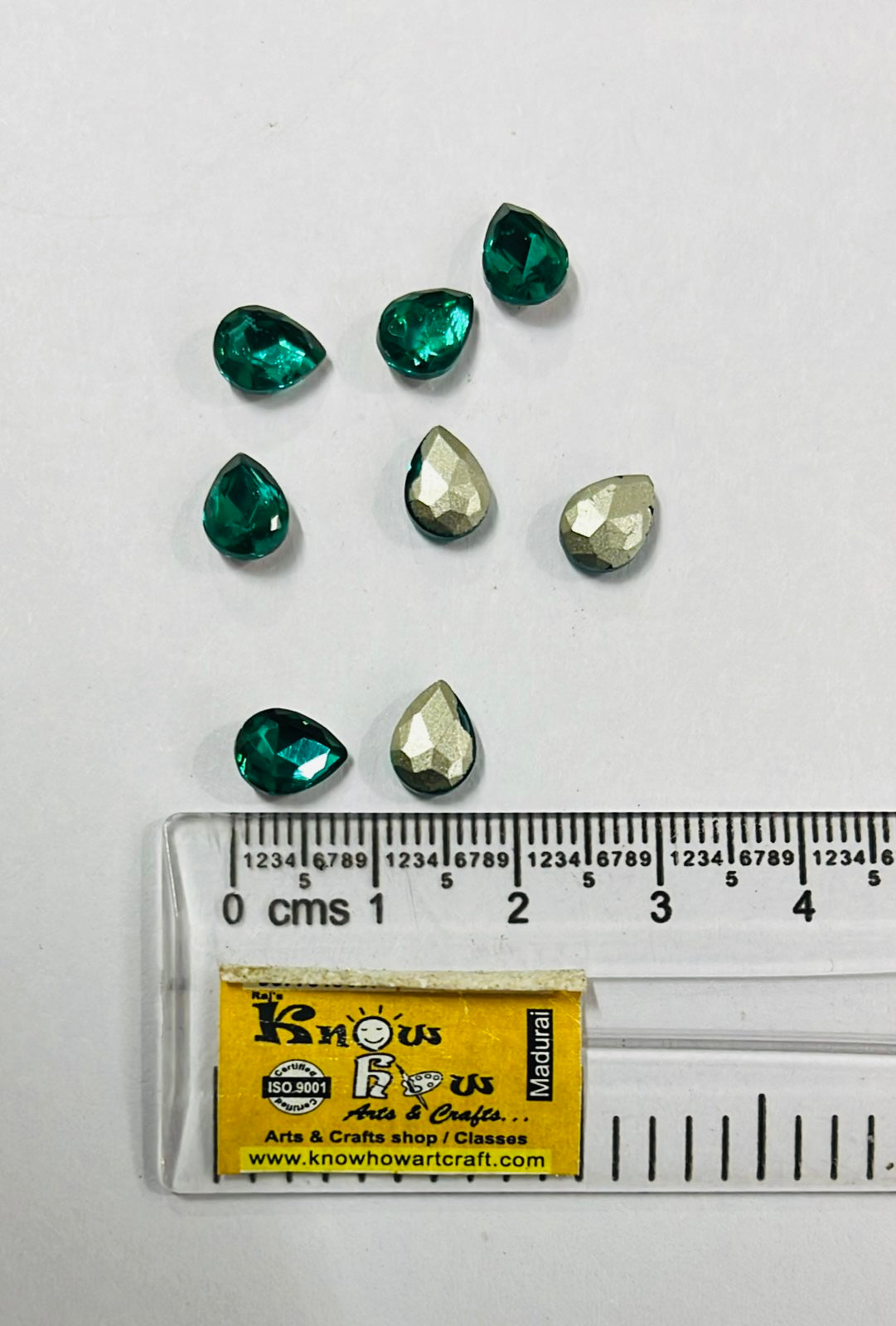 8x6 AD thilakam Tanjore painting American diamond stones-8stones 1pack /3vibrant colours
