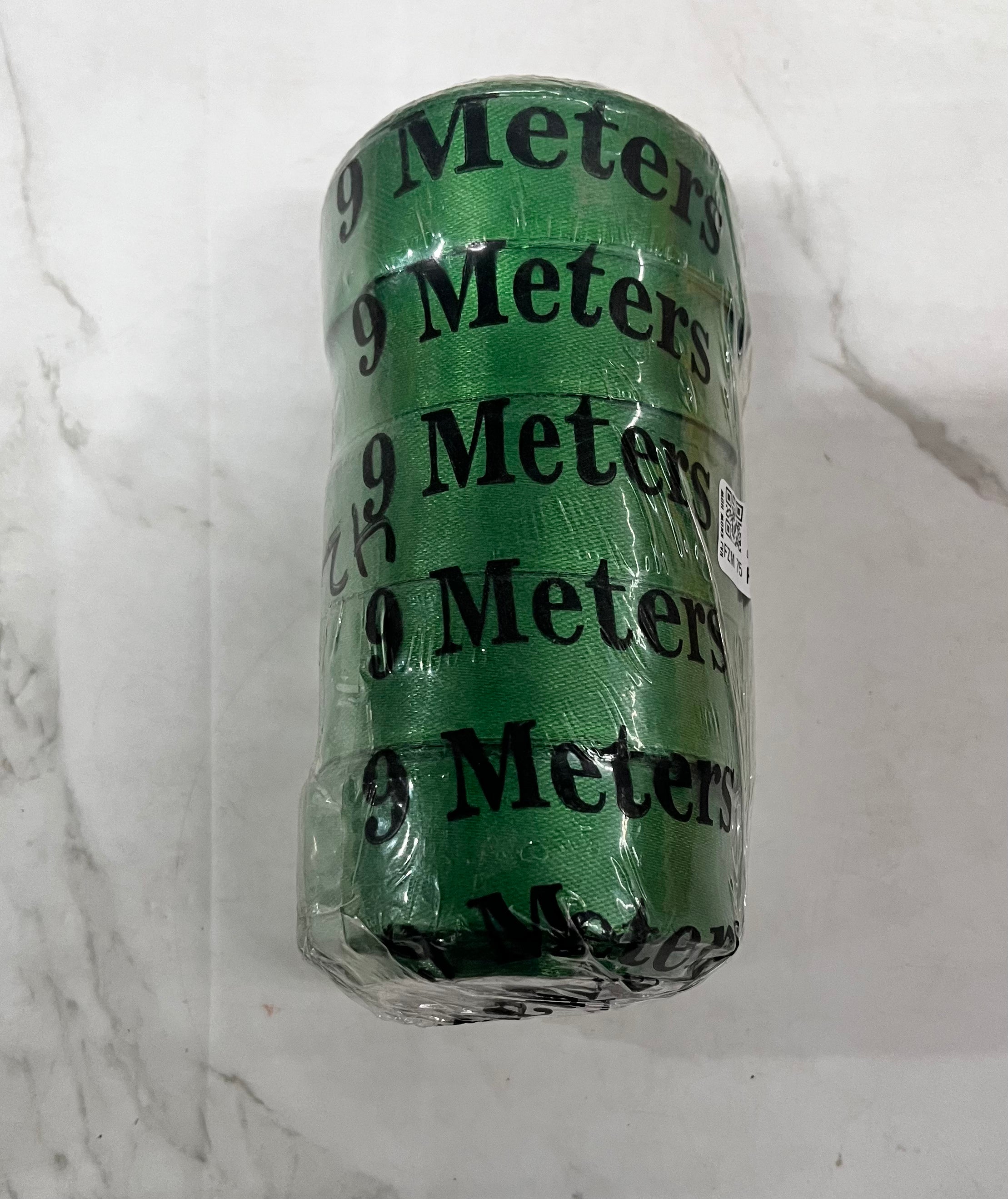 Satin ribbon-Dark green 1 inch