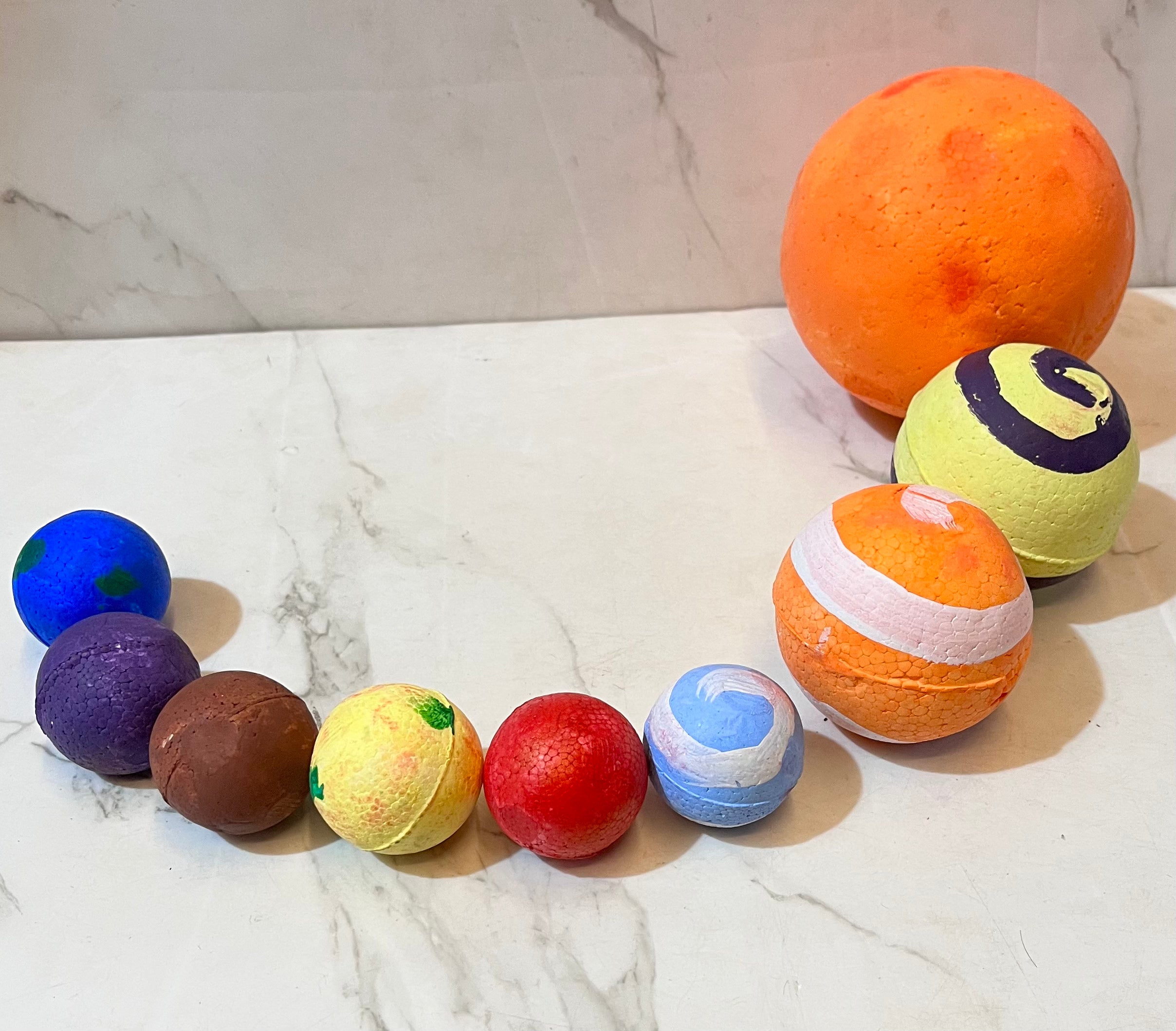 Solar system thermocol coloured-SSTC 1pack