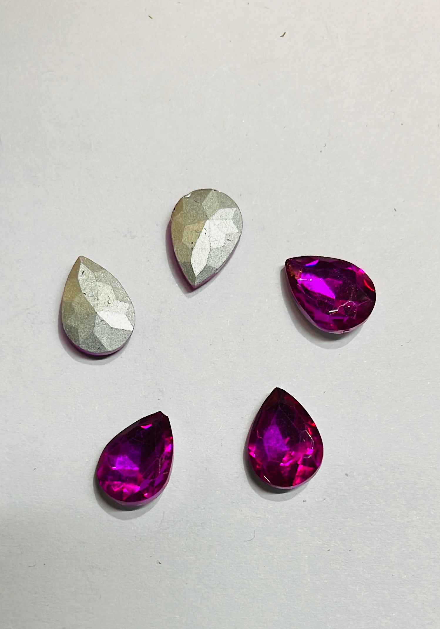 10x14 AD thilakam Tanjore Painting American diamond stones-5stones 1pack /4vibrant colours