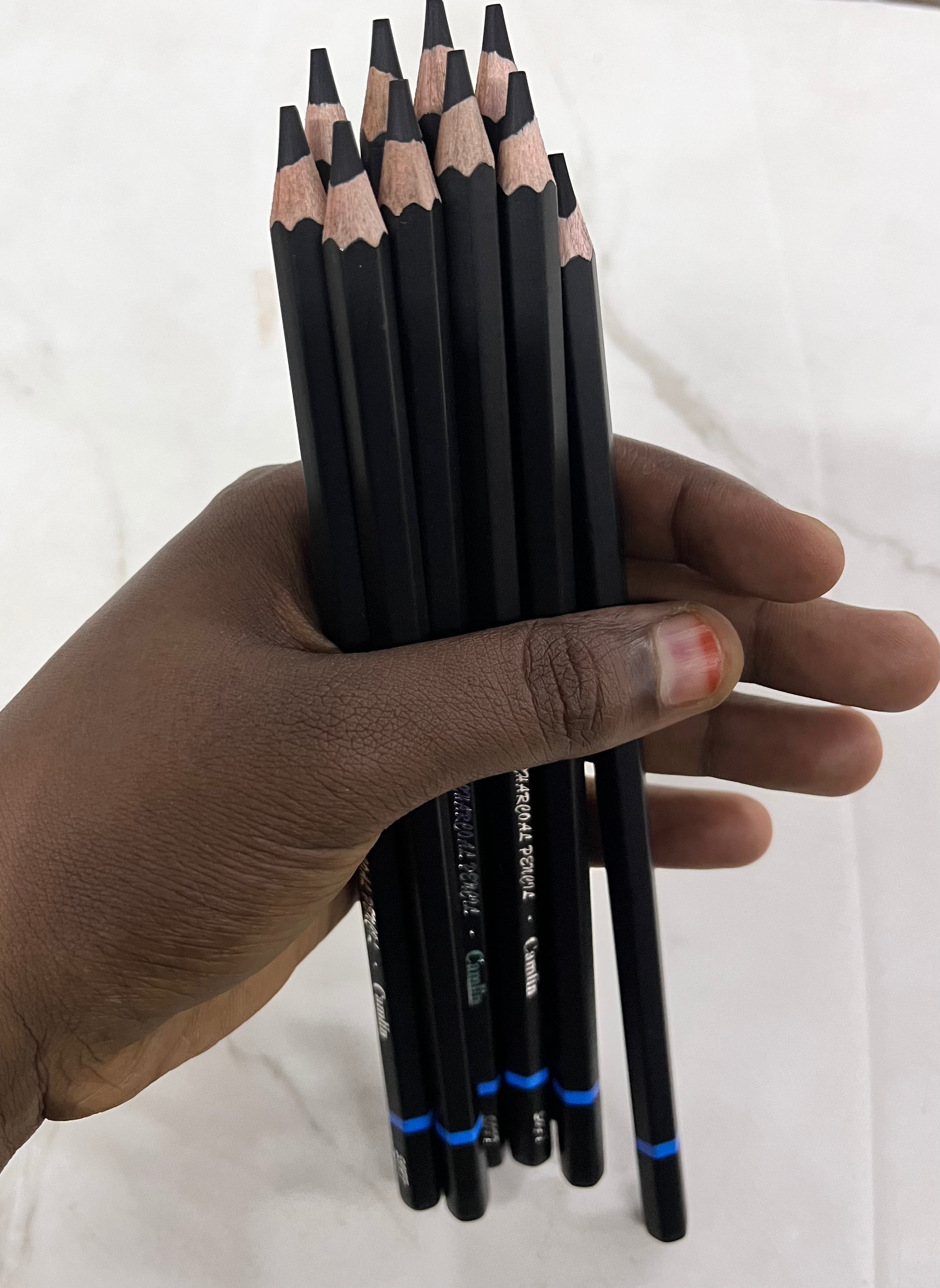 Camlin Charcoal pencils-10piece set pack