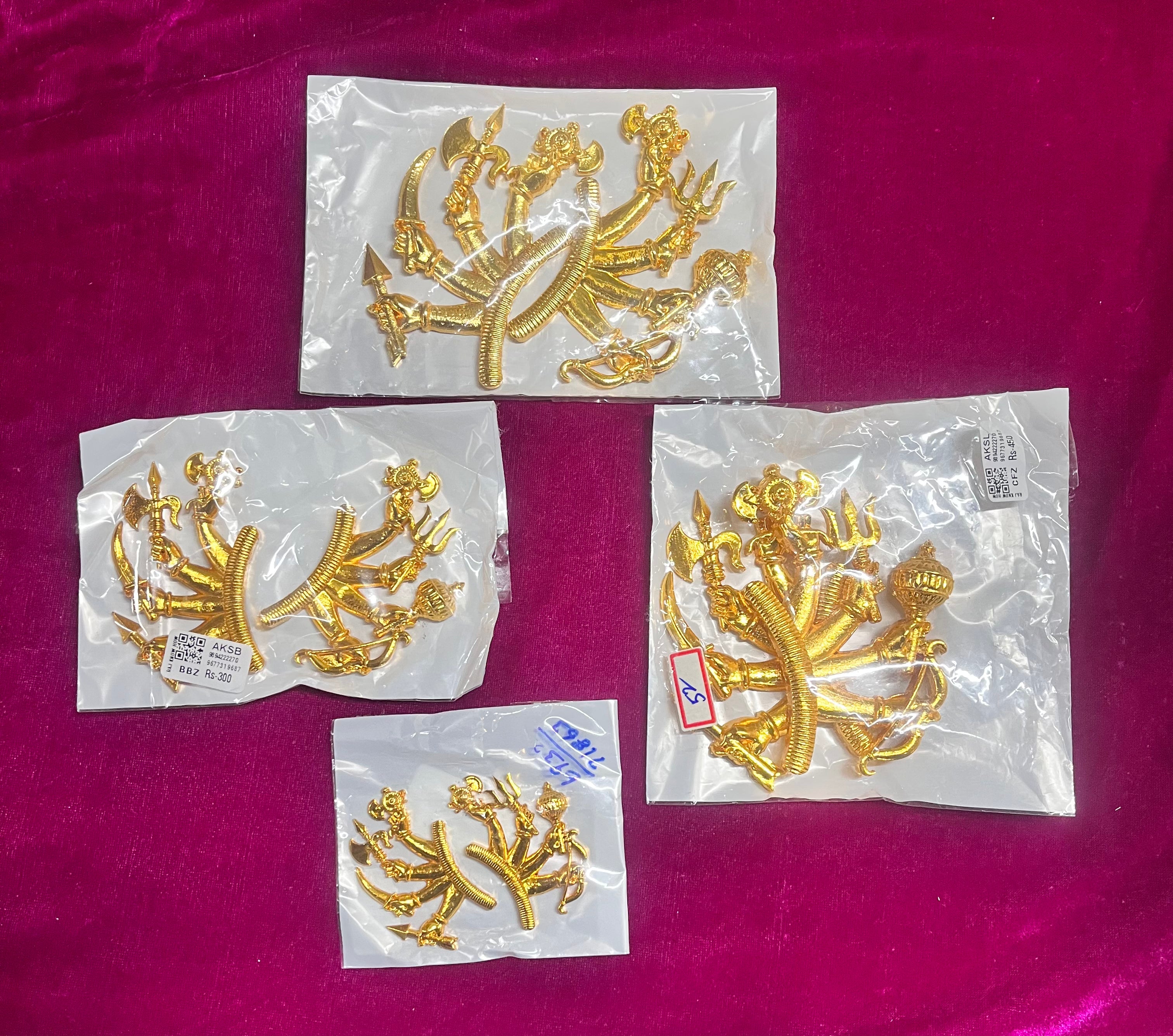 Ayutham Kai set gold  different size available available Goddoss jewelry-1piece pack