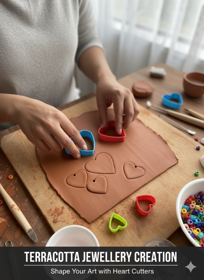 Heart Plastic Designer cutter 1 set-PDCUT