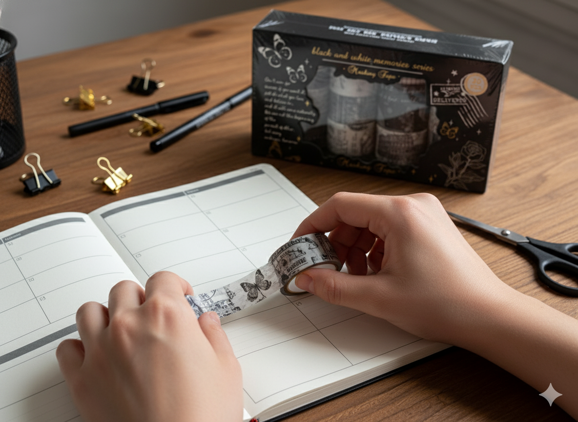 Design journal craft masking tape assorted 1 pack _DMTP