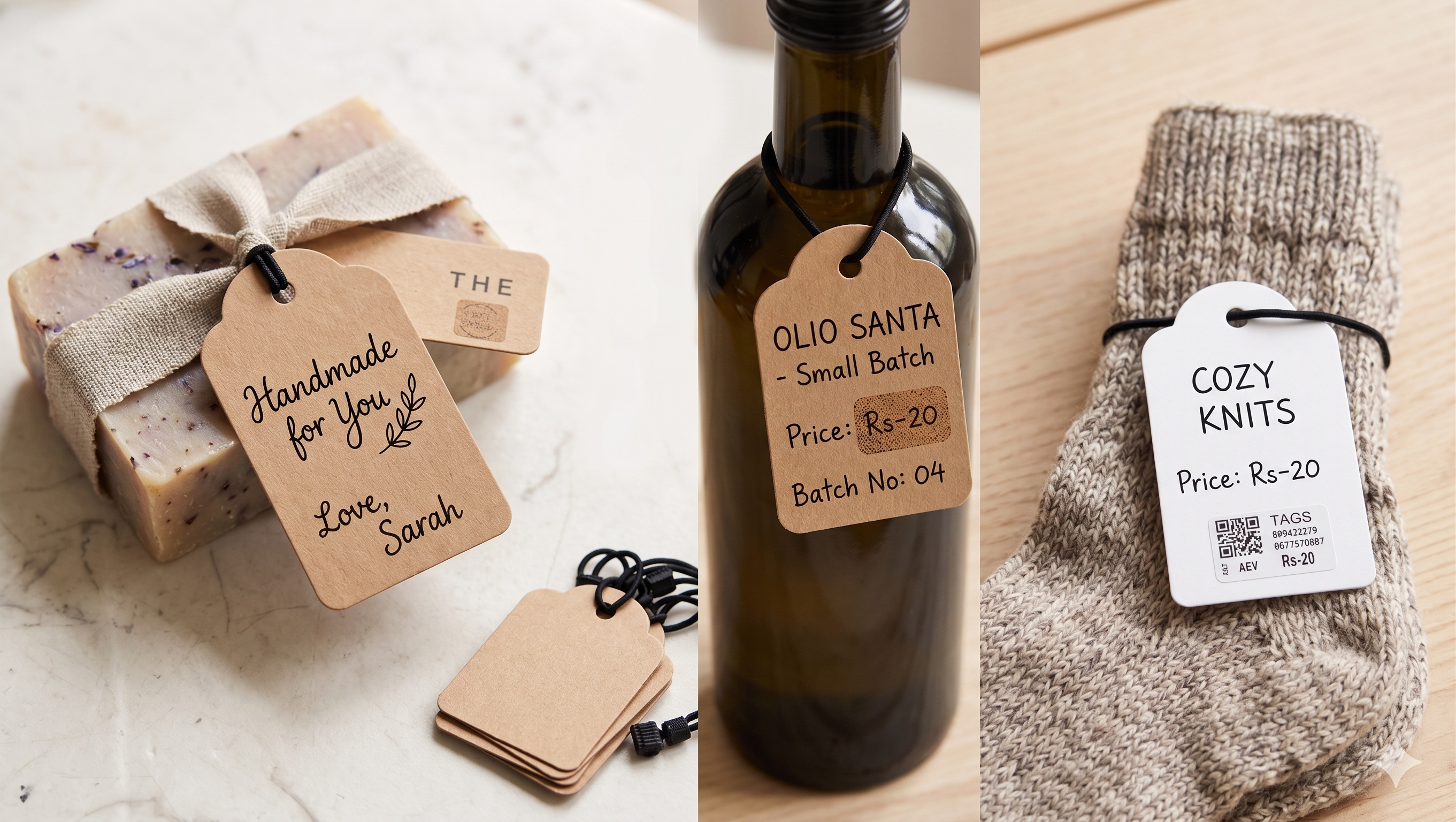 Paper tags for gifting and pricing 10 piece in a pack-tags ...