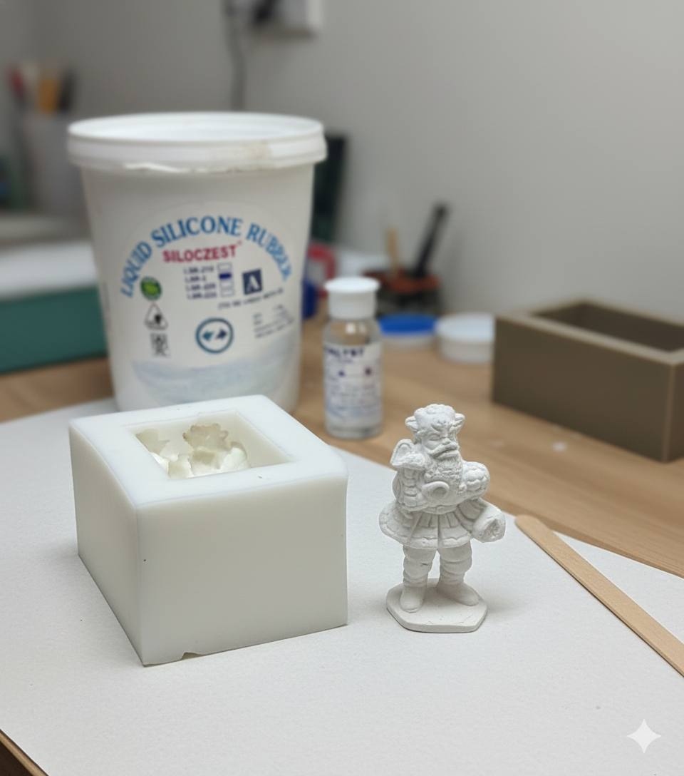 LIQUID SILICONE RUBBER 1KG-SILOCZEST-SILO