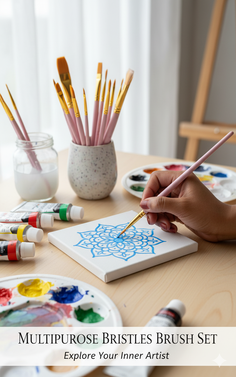 Pennalli multipurpose Artist 10 Brushes set -PAB10