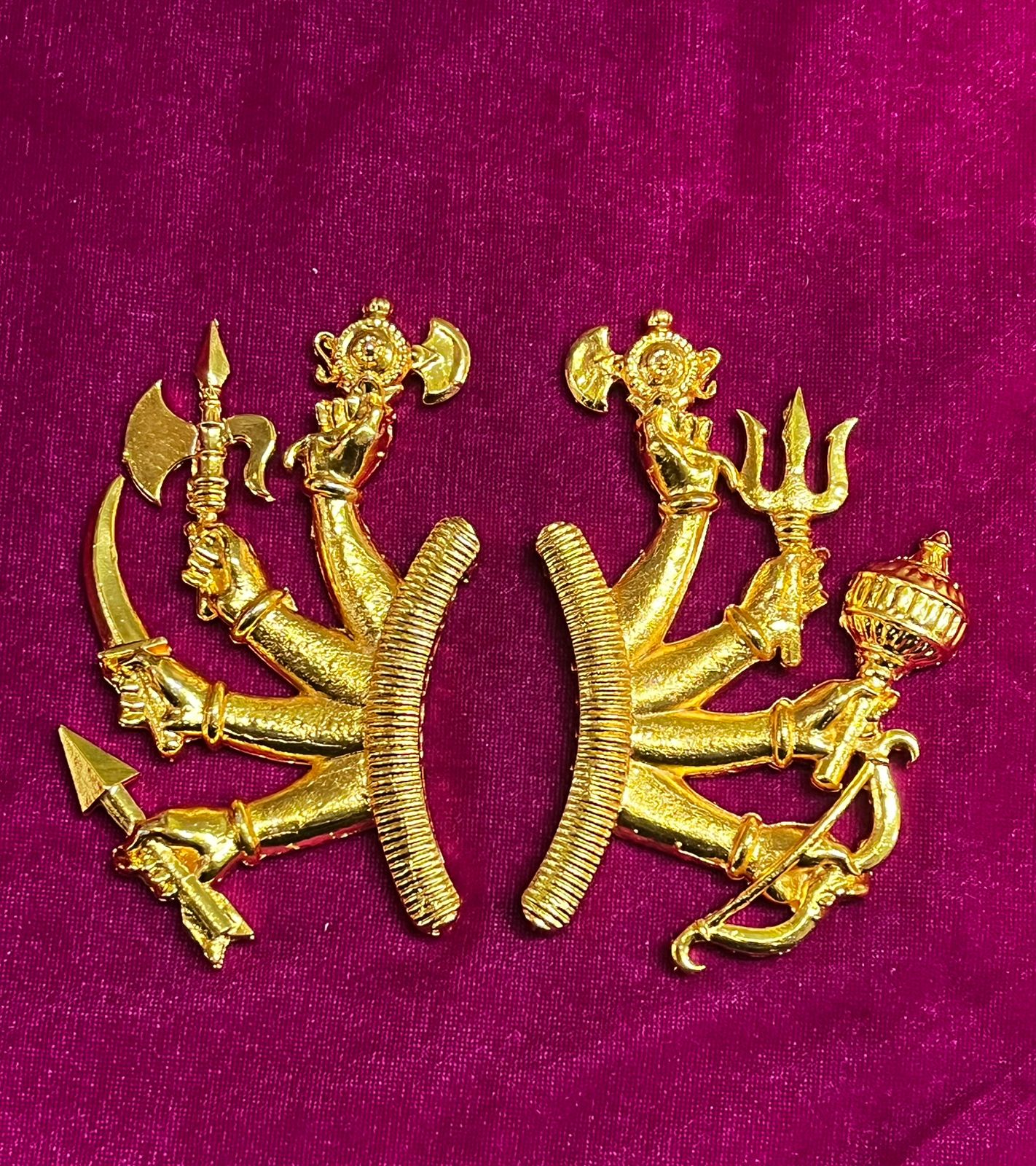Ayutham Kai set gold  different size available available Goddoss jewelry-1piece pack