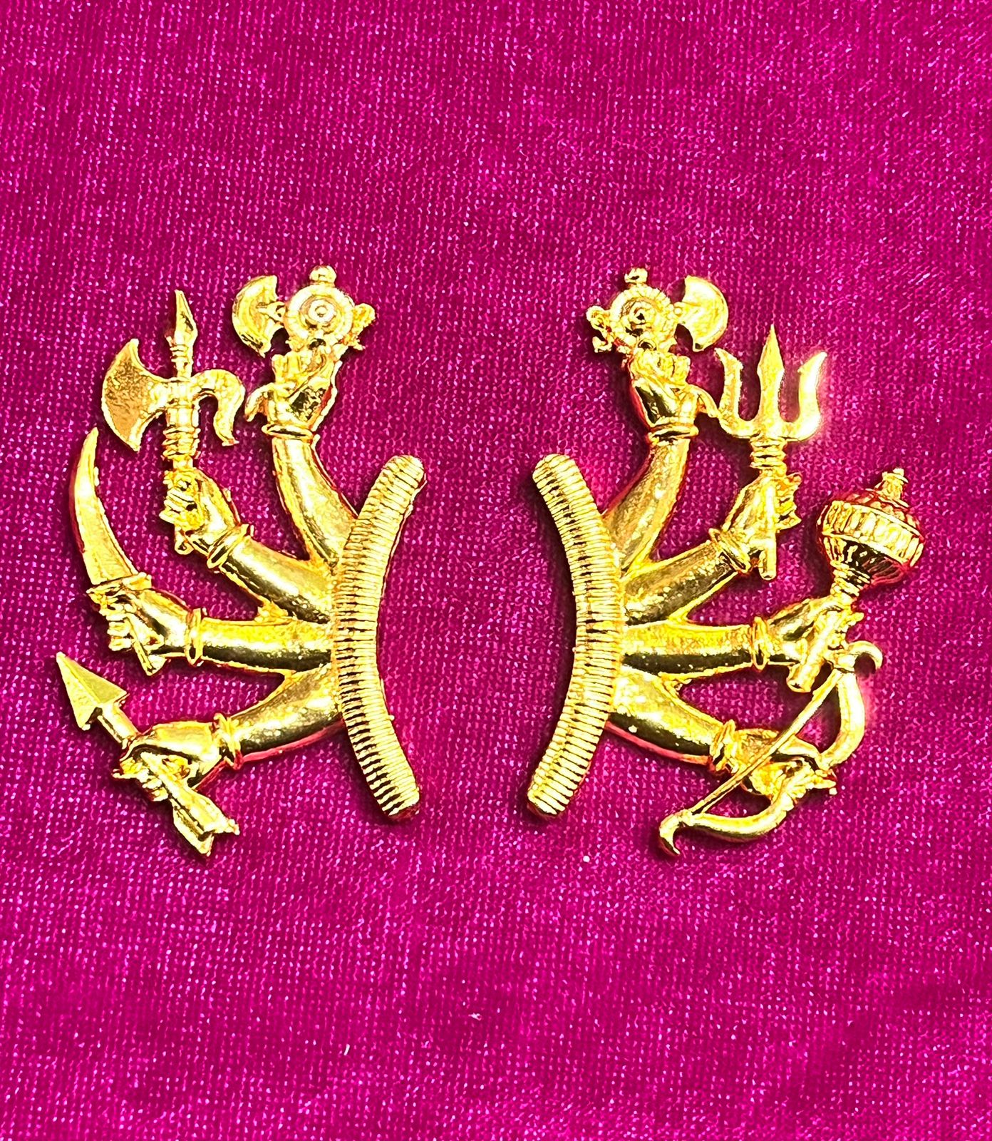 Ayutham Kai set gold  different size available available Goddoss jewelry-1piece pack