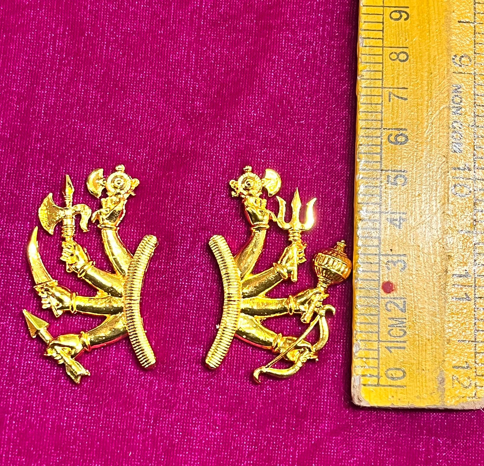 Ayutham Kai set gold  different size available available Goddoss jewelry-1piece pack