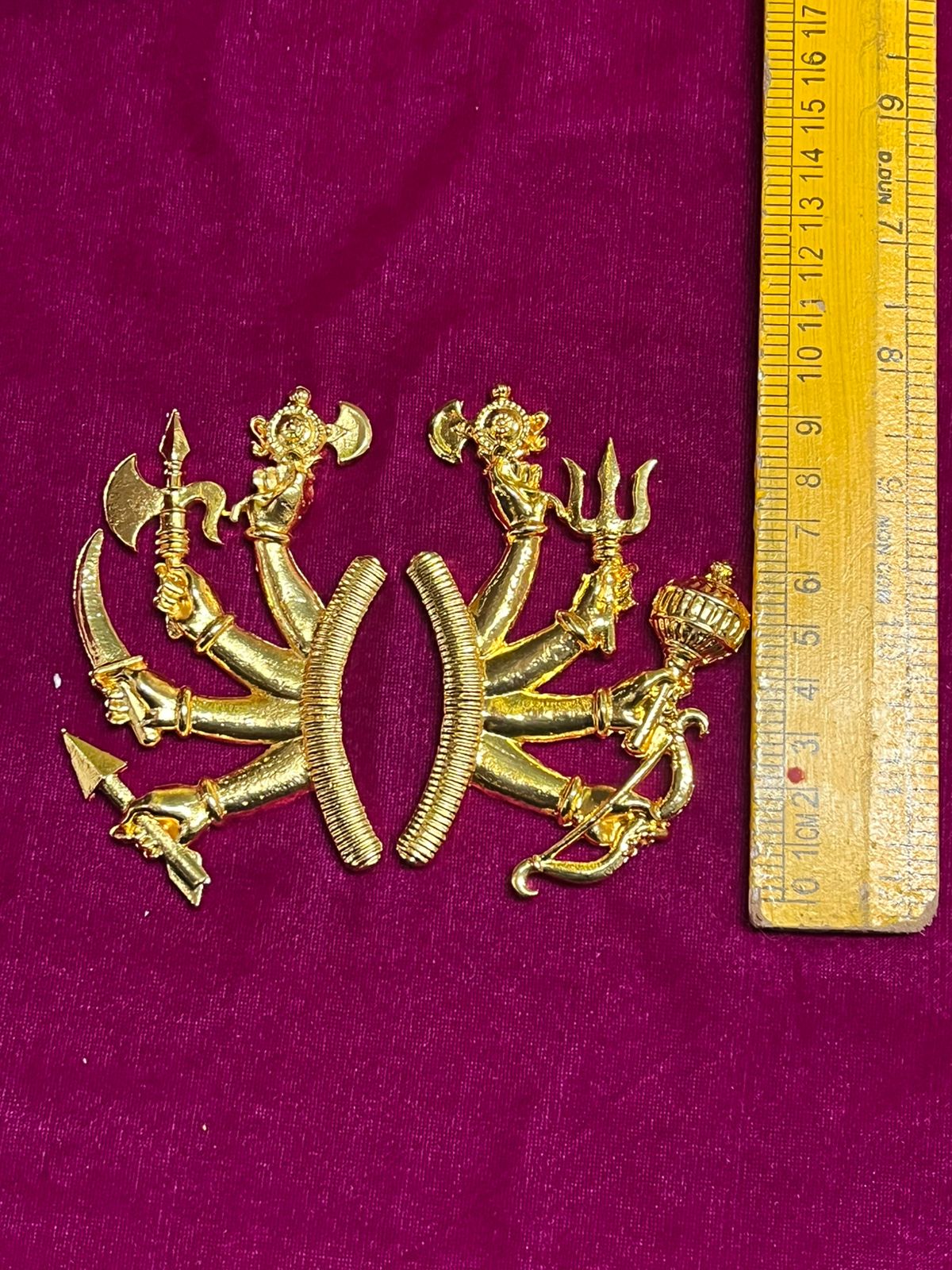 Ayutham Kai set gold  different size available available Goddoss jewelry-1piece pack