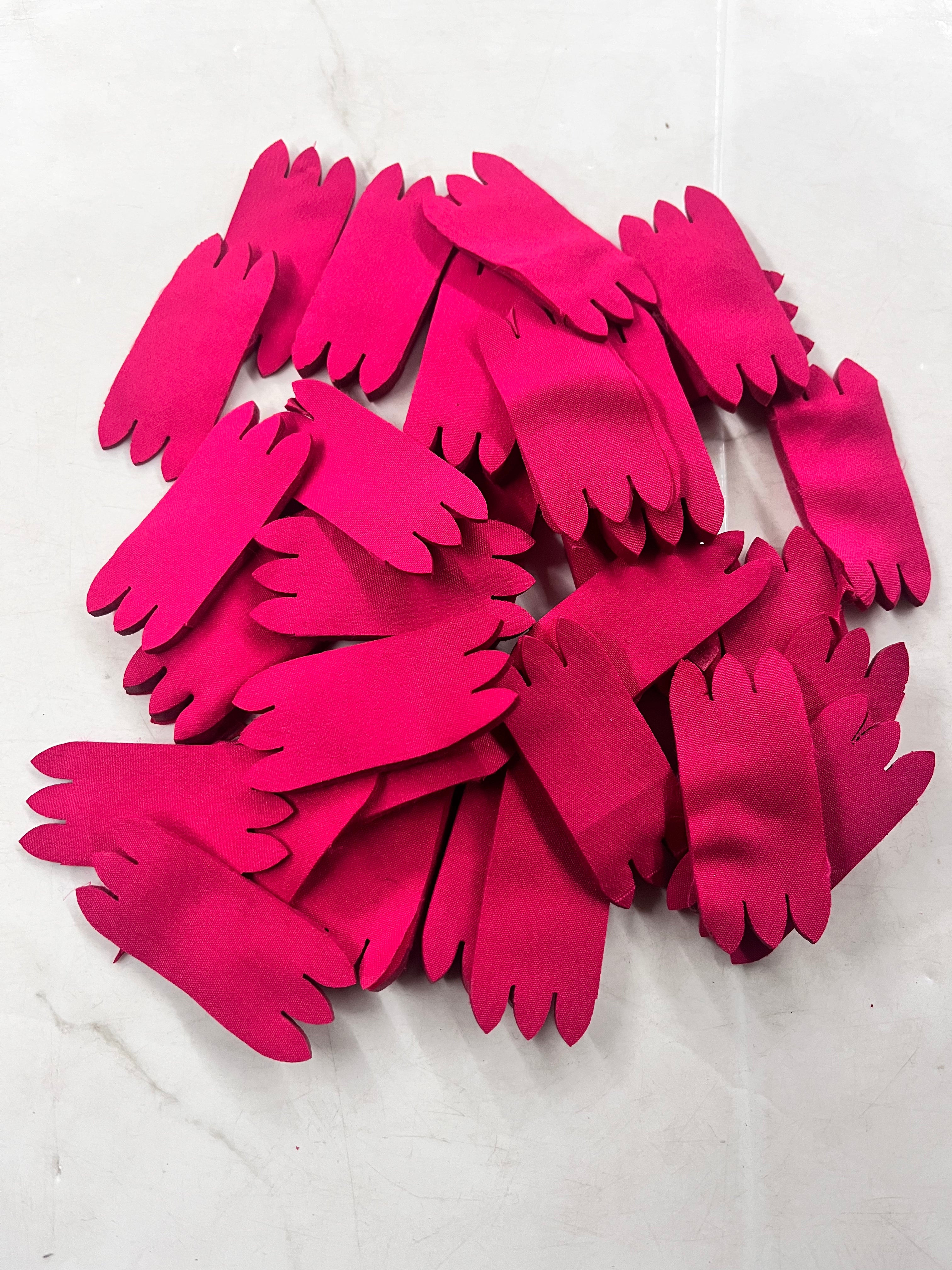 Dark pink Flower cloth petal