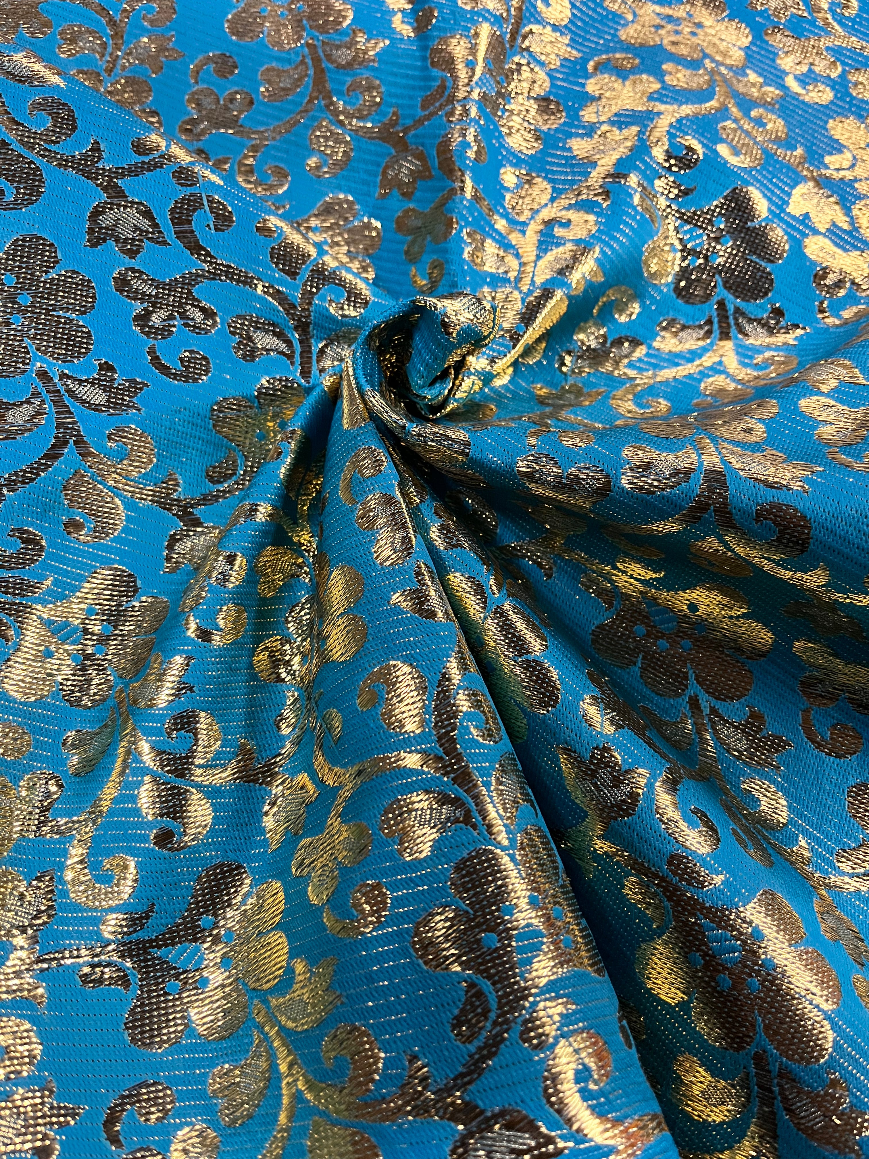 Banaras doll decor cloth -1meter assorted colours 1pack