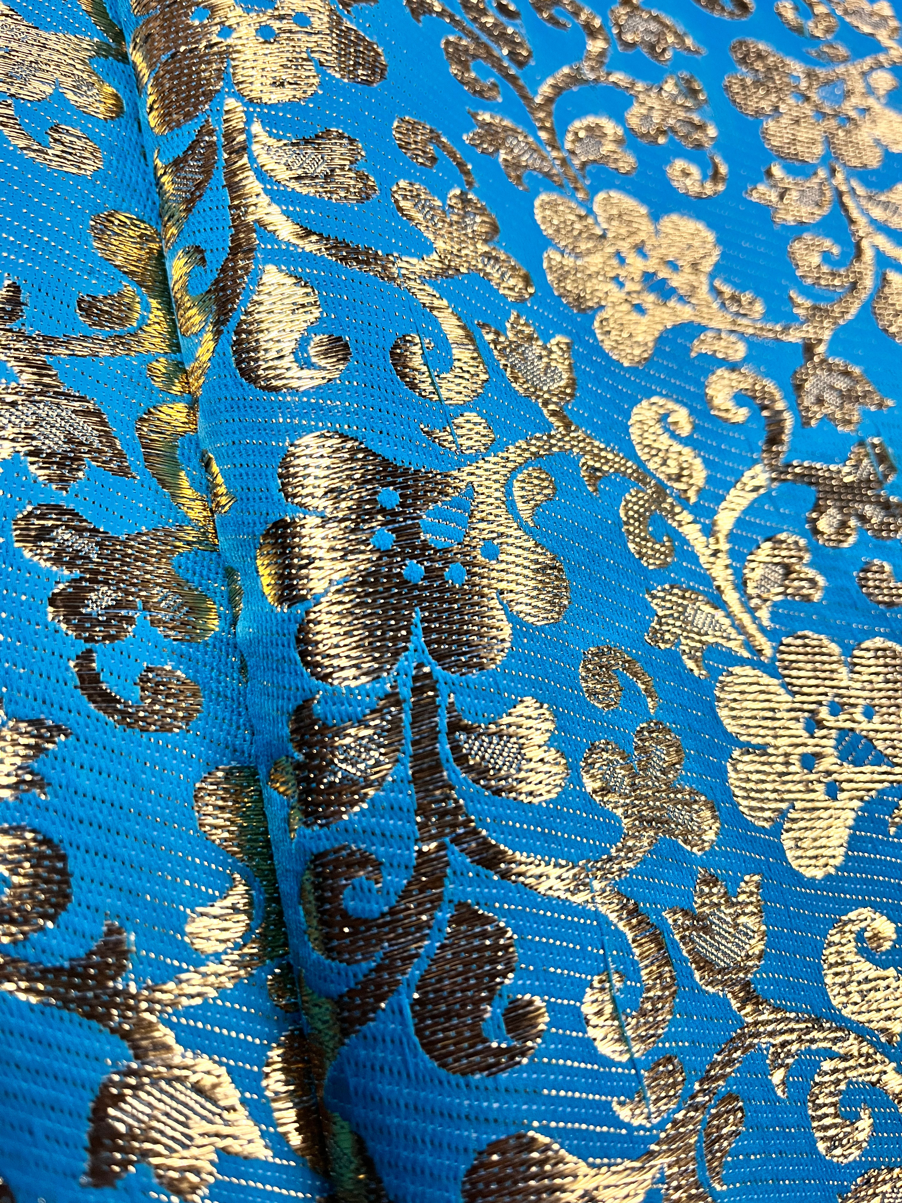 Banaras doll decor cloth -1meter assorted colours 1pack