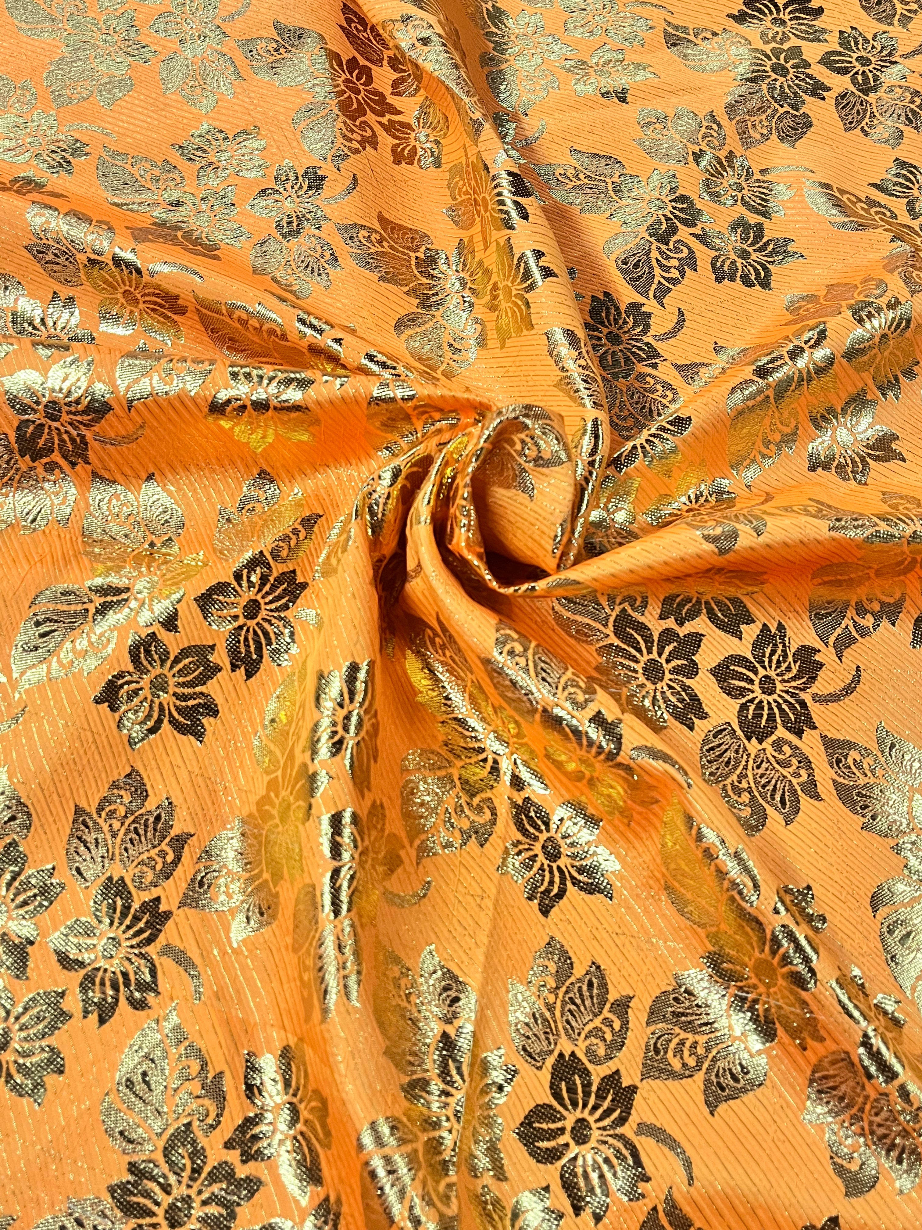 Banaras doll decor cloth -1meter assorted colours 1pack