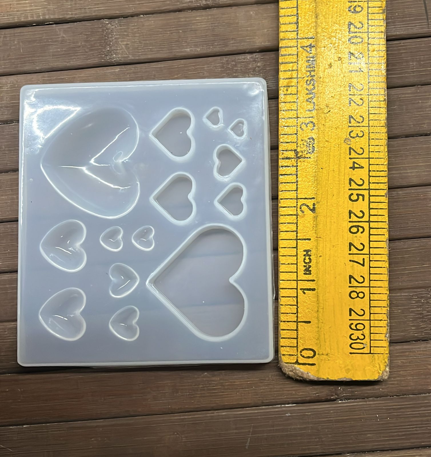 Heart cavity 14 in 1set mould -1pack/RMHC14