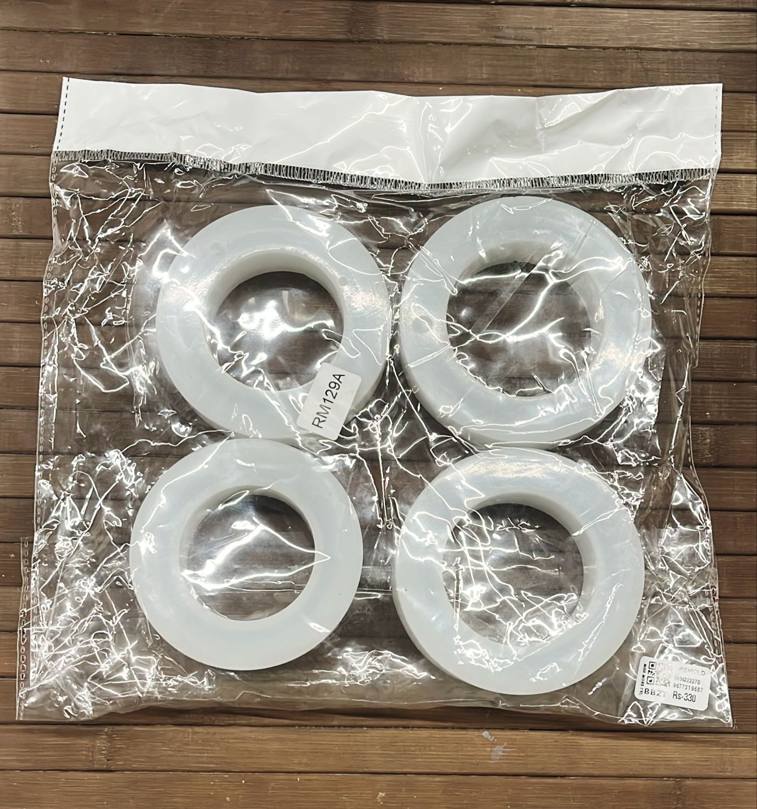 Resin bangle mold 4piece in a 1pack -/RBMOLD