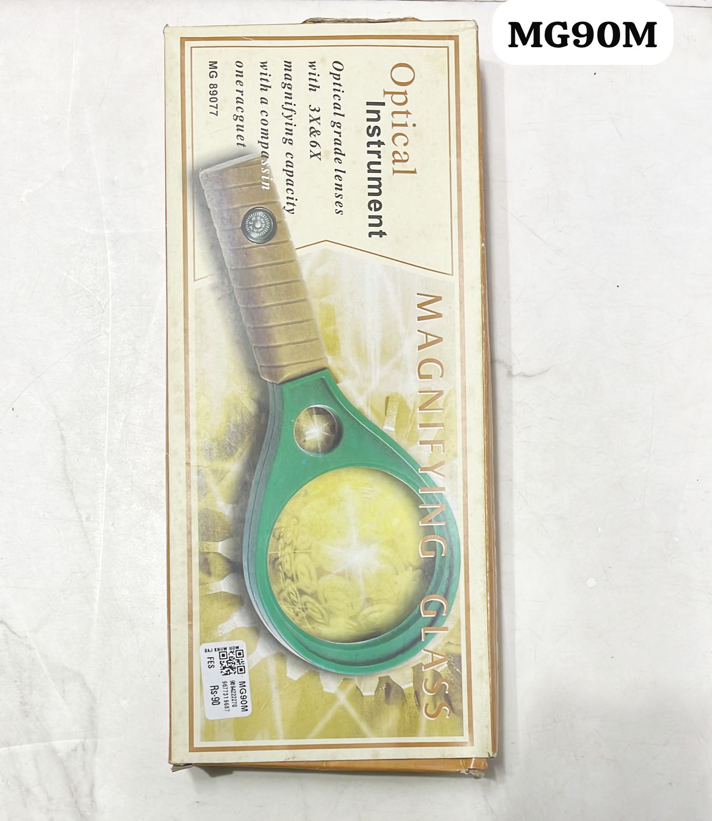 Magnifying glass hand lens different sizes-1pack
