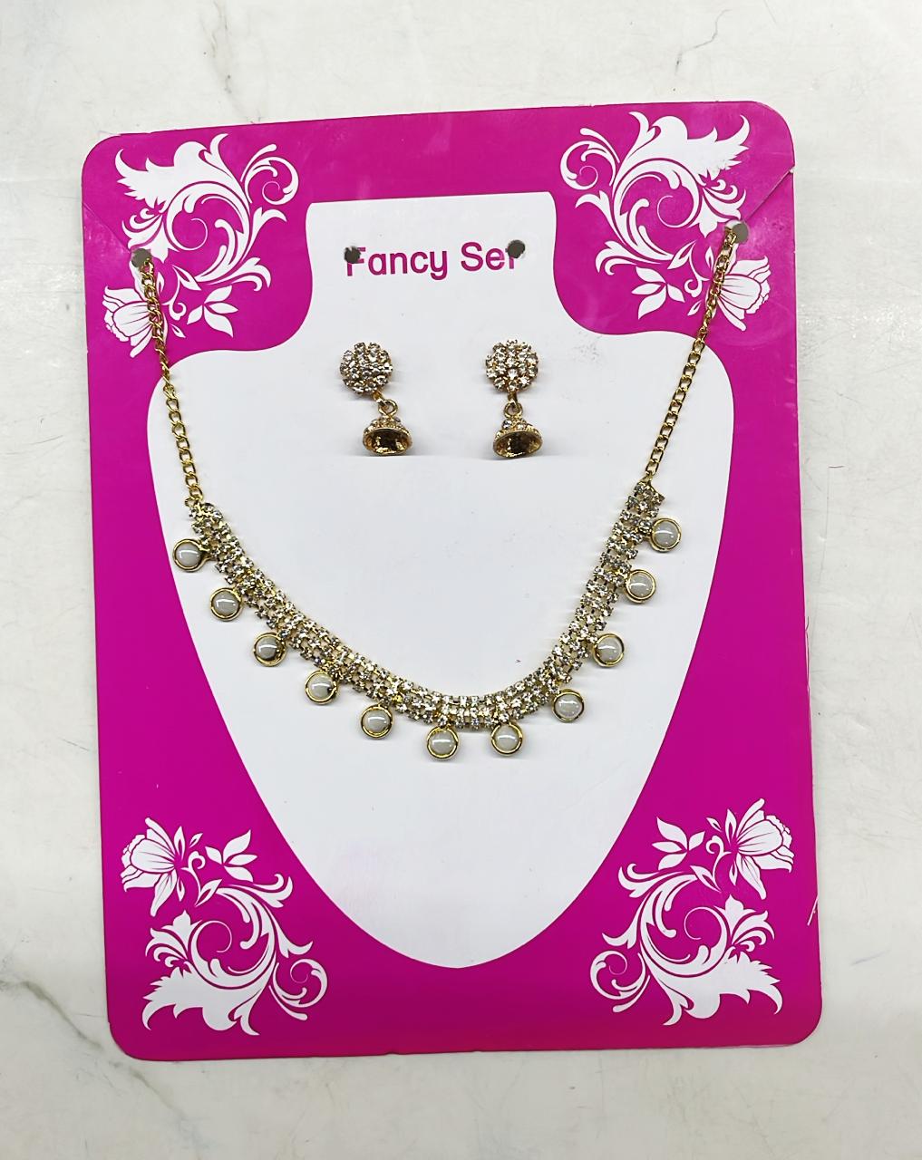 Fancy necklace display card 100piece in a 1pack
