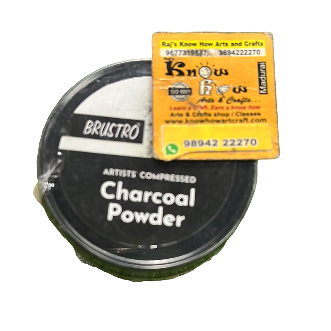 Brustro charcoal powder