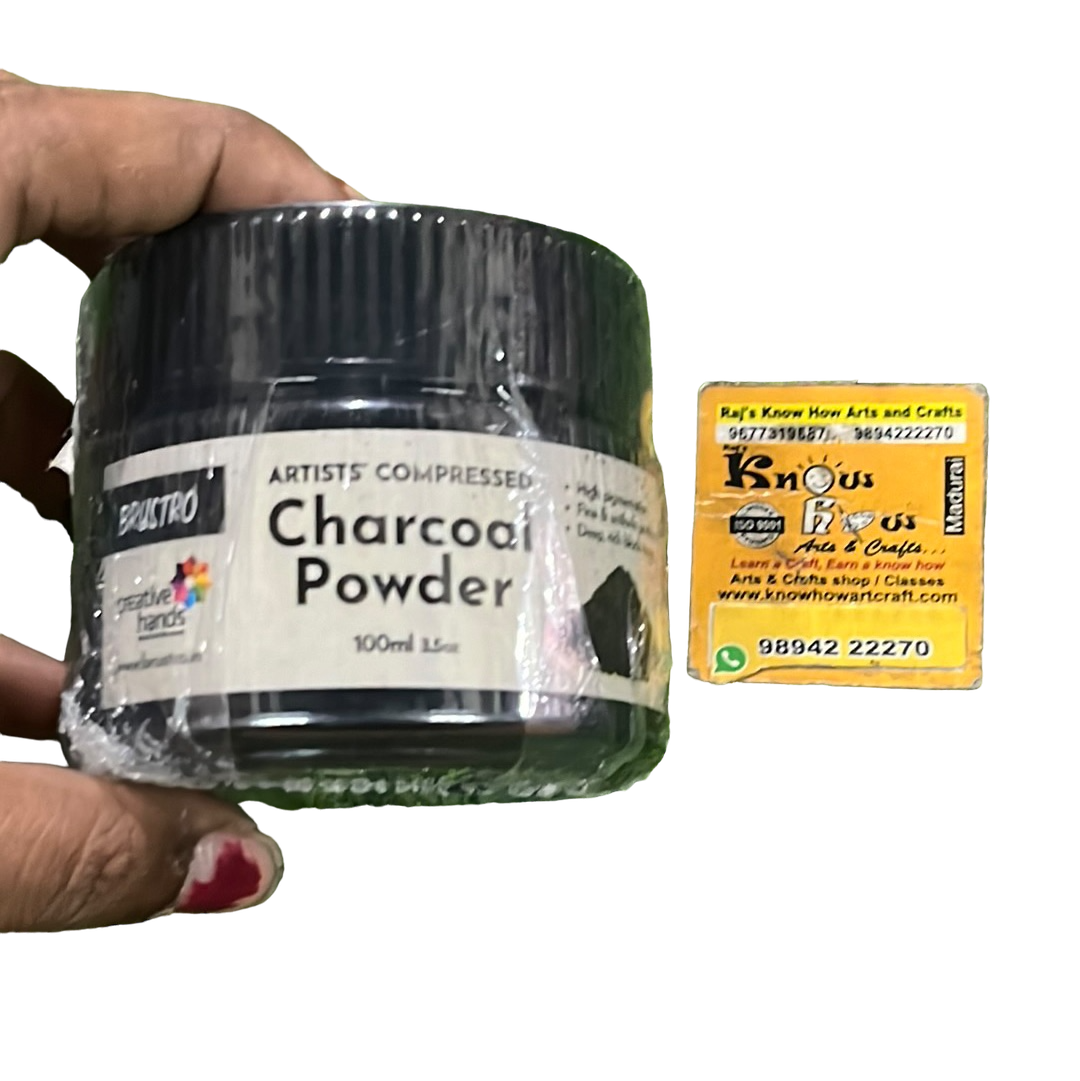 Brustro charcoal powder