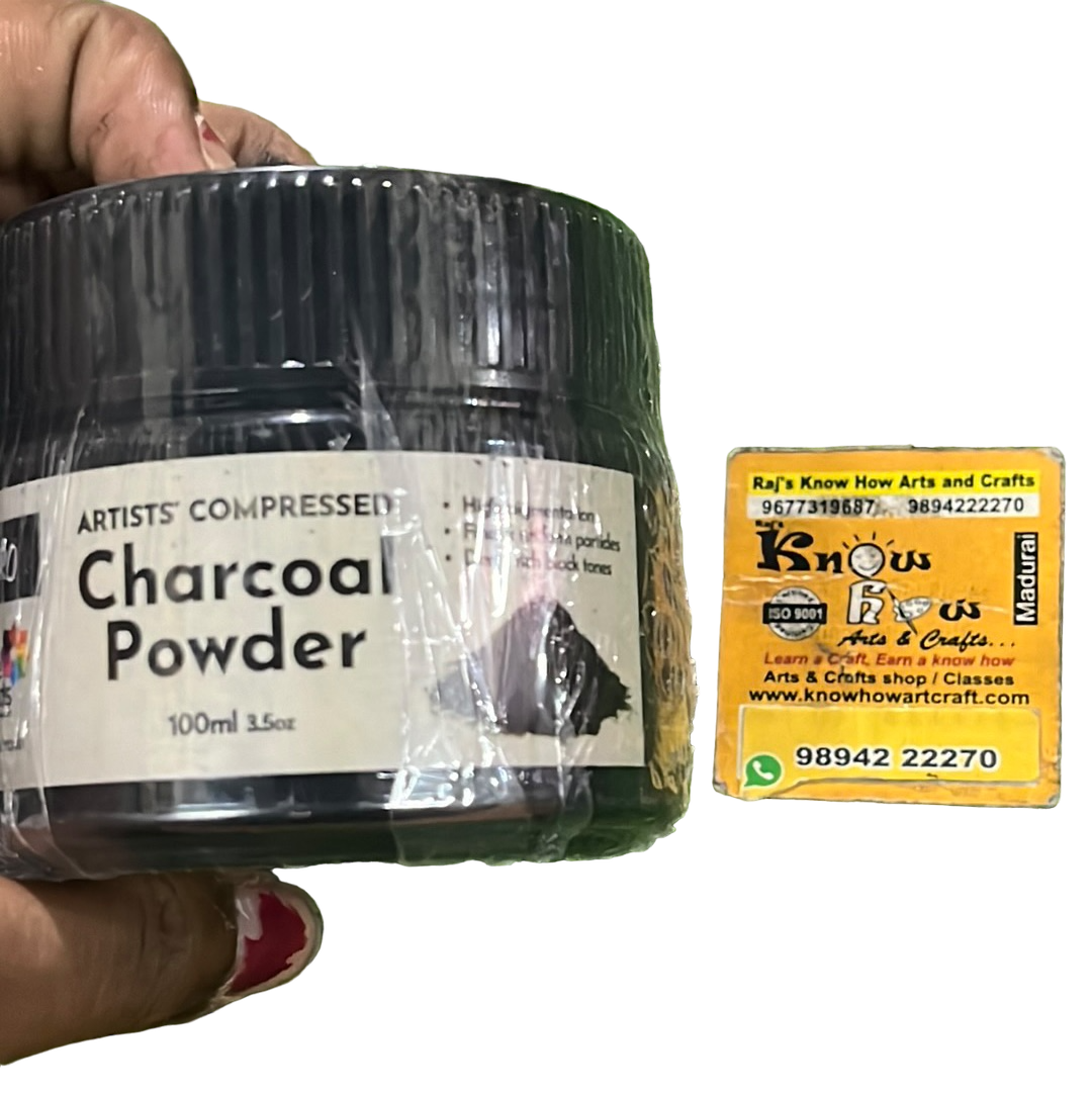 Brustro charcoal powder