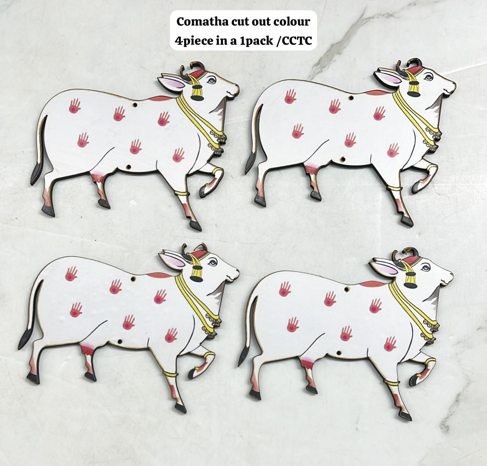 Comatha cut out colour 4piece in a 1pack -/CCTC