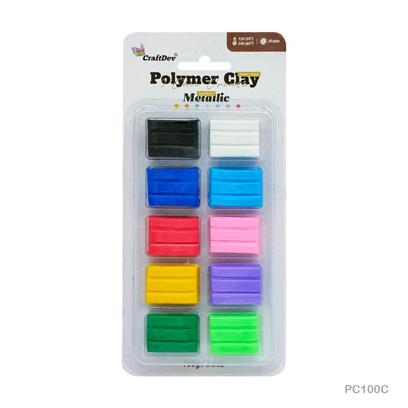 10 in 1 polymer clay set