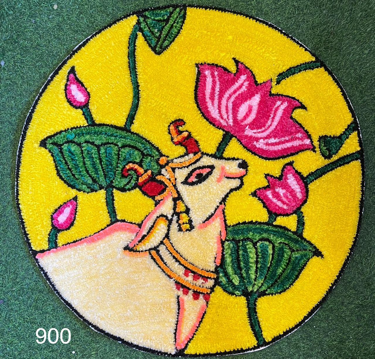 Rangoli mat 4