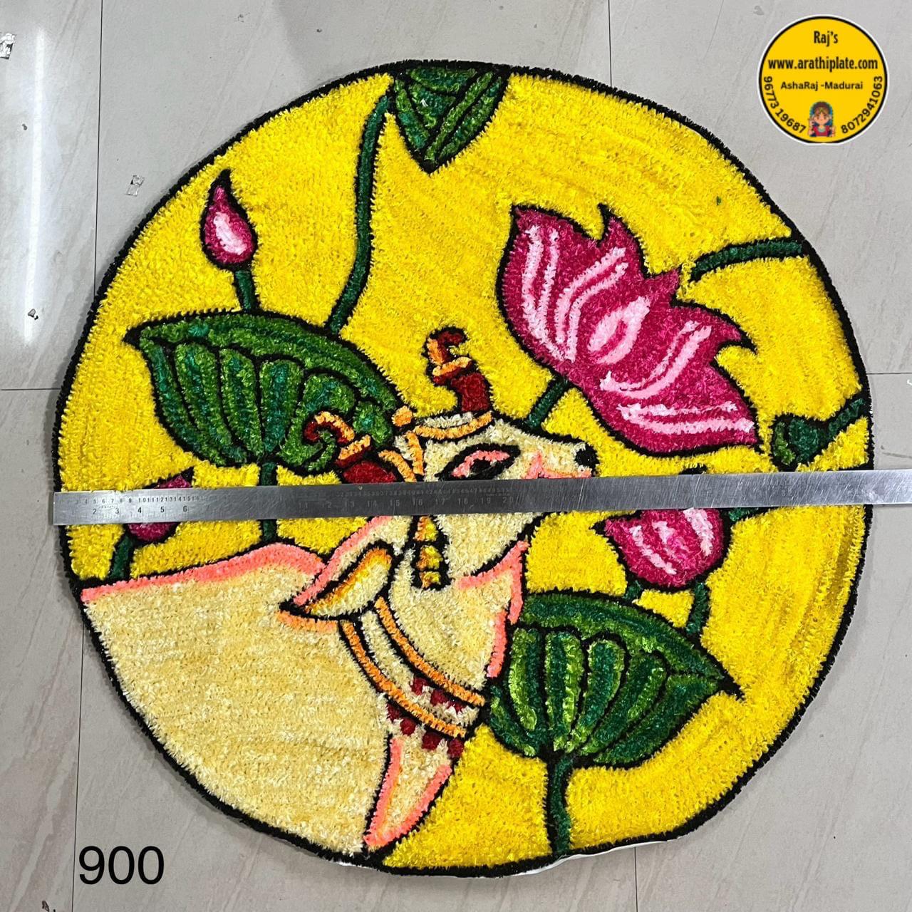 Rangoli mat 4