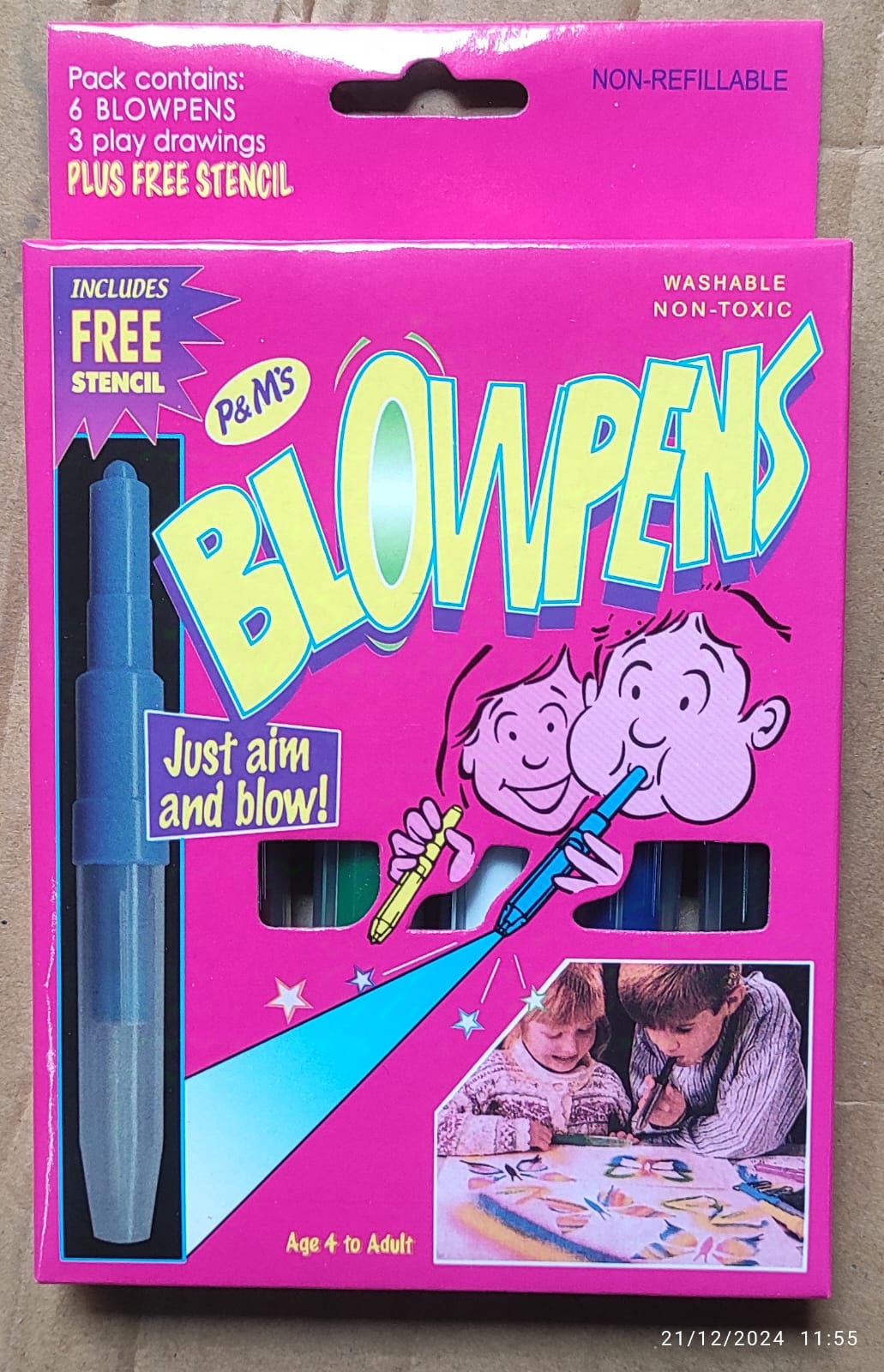 Blow pen