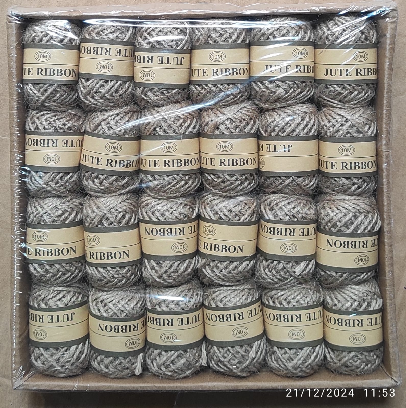 Jute ribbon 10meter -2 piece