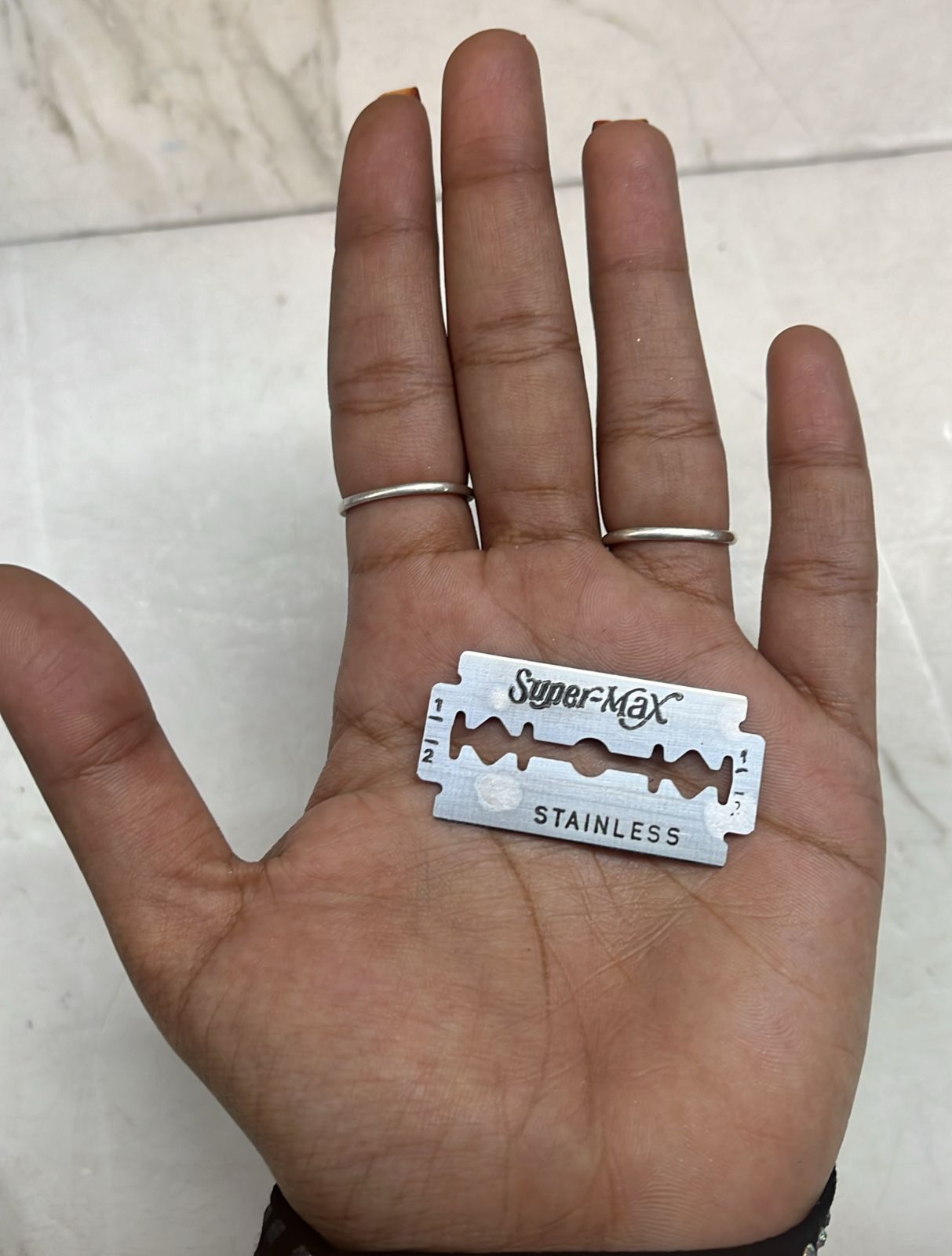 Super -Max Stainless Blades -1full box of 50 piece