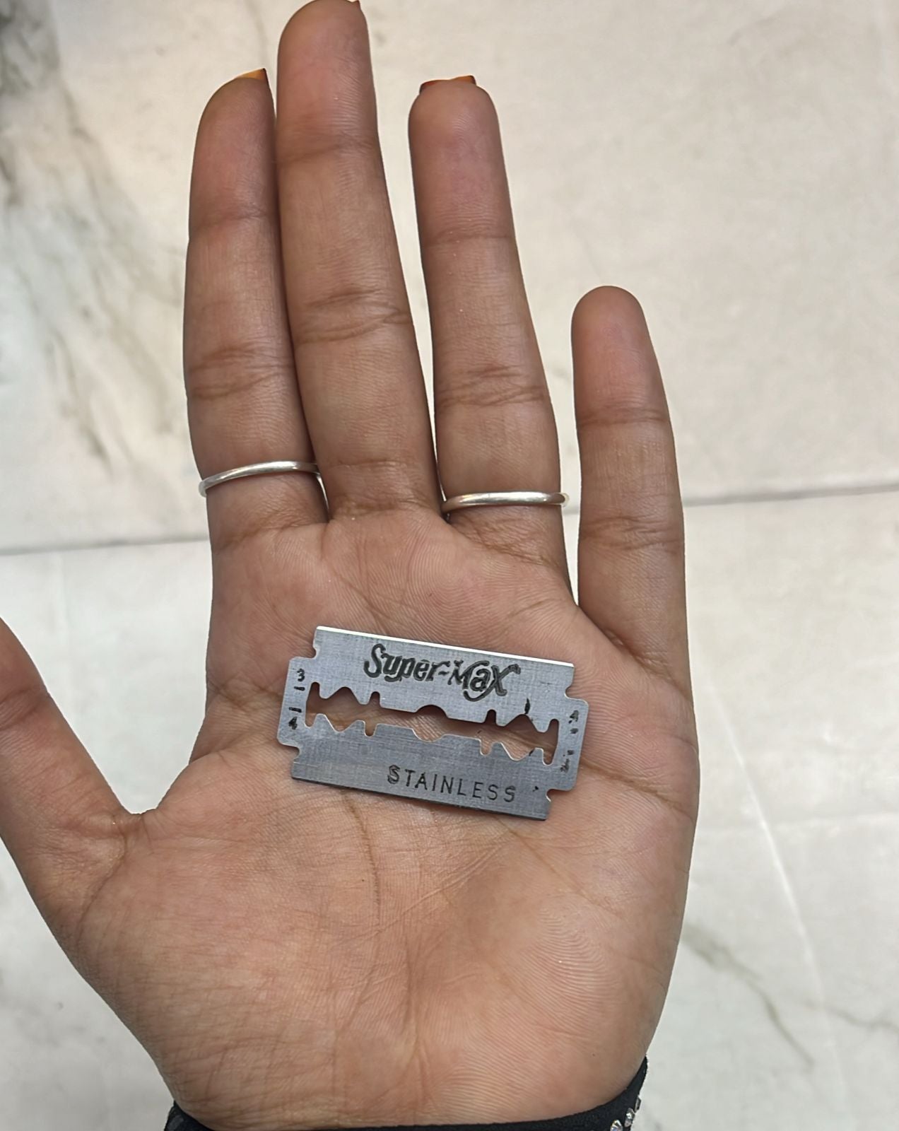 Super -Max Stainless Blades -1full box of 50 piece