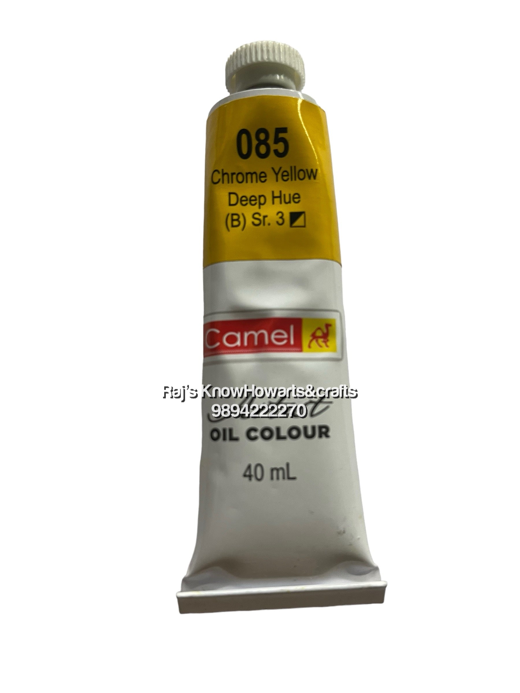 Artist Oil Colours chrome yellow deep hue 40 ml- 1 tube