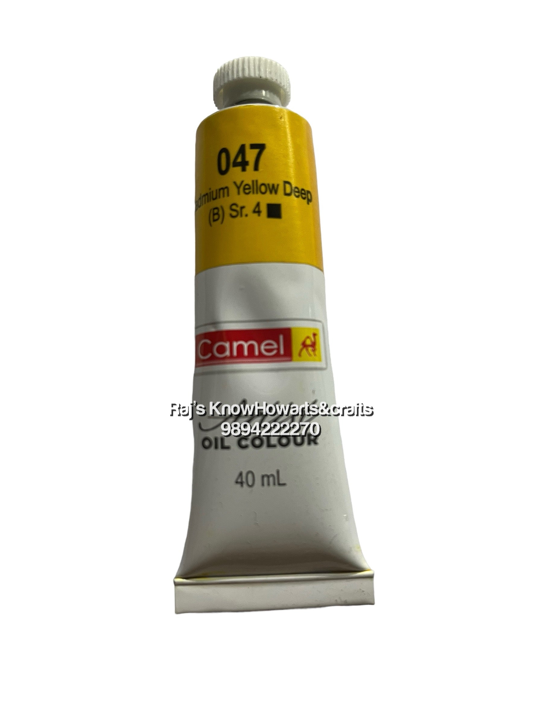 Artist Oil Colours cadmium yellow  40 ml- 1 tube
