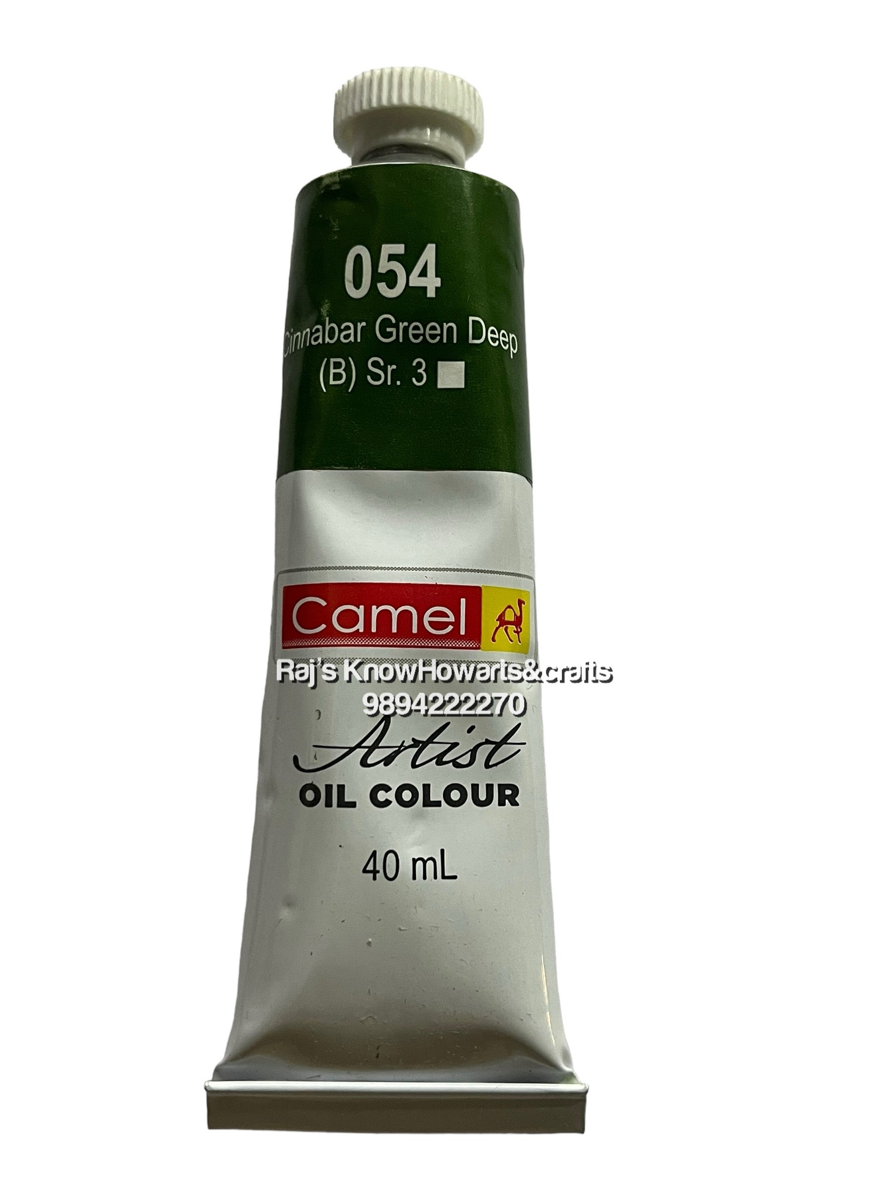 Artist Oil Colours cinnabar green deep 40 ml- 1 tube