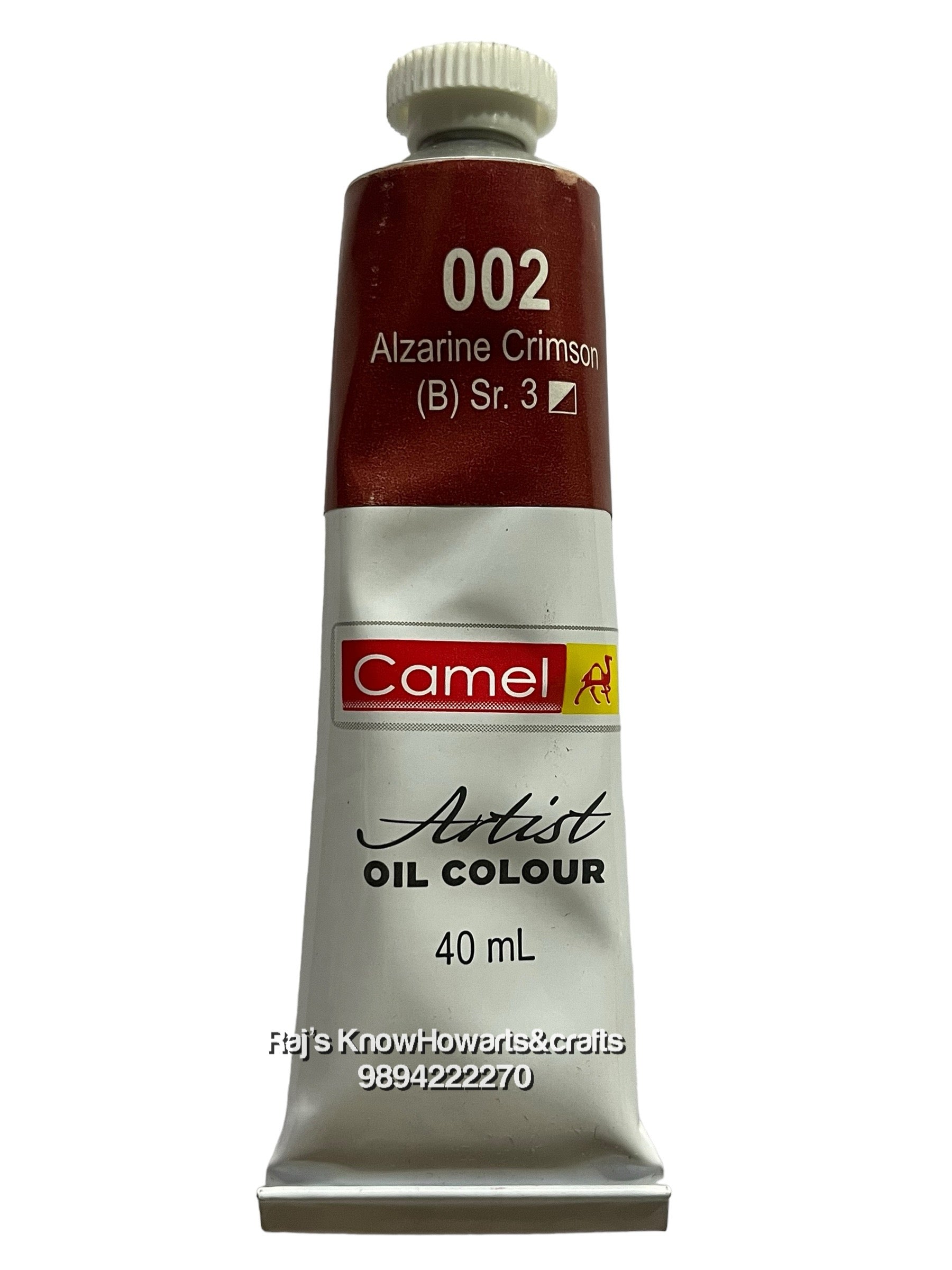 Artist Oil Colours Alizarine crimson  40 ml- 1 tube