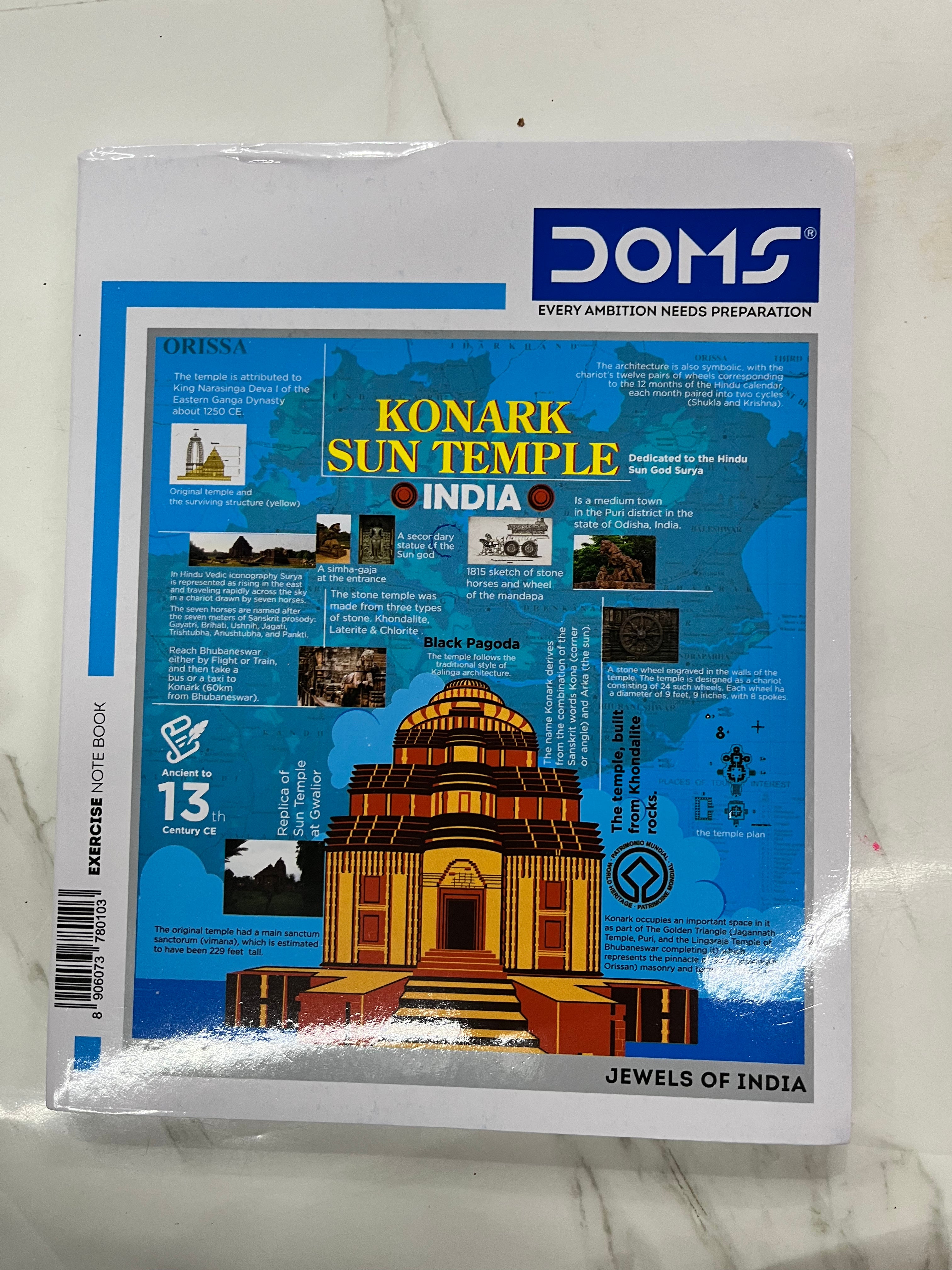 Small size DOMS unruled note (any 2)-172pages