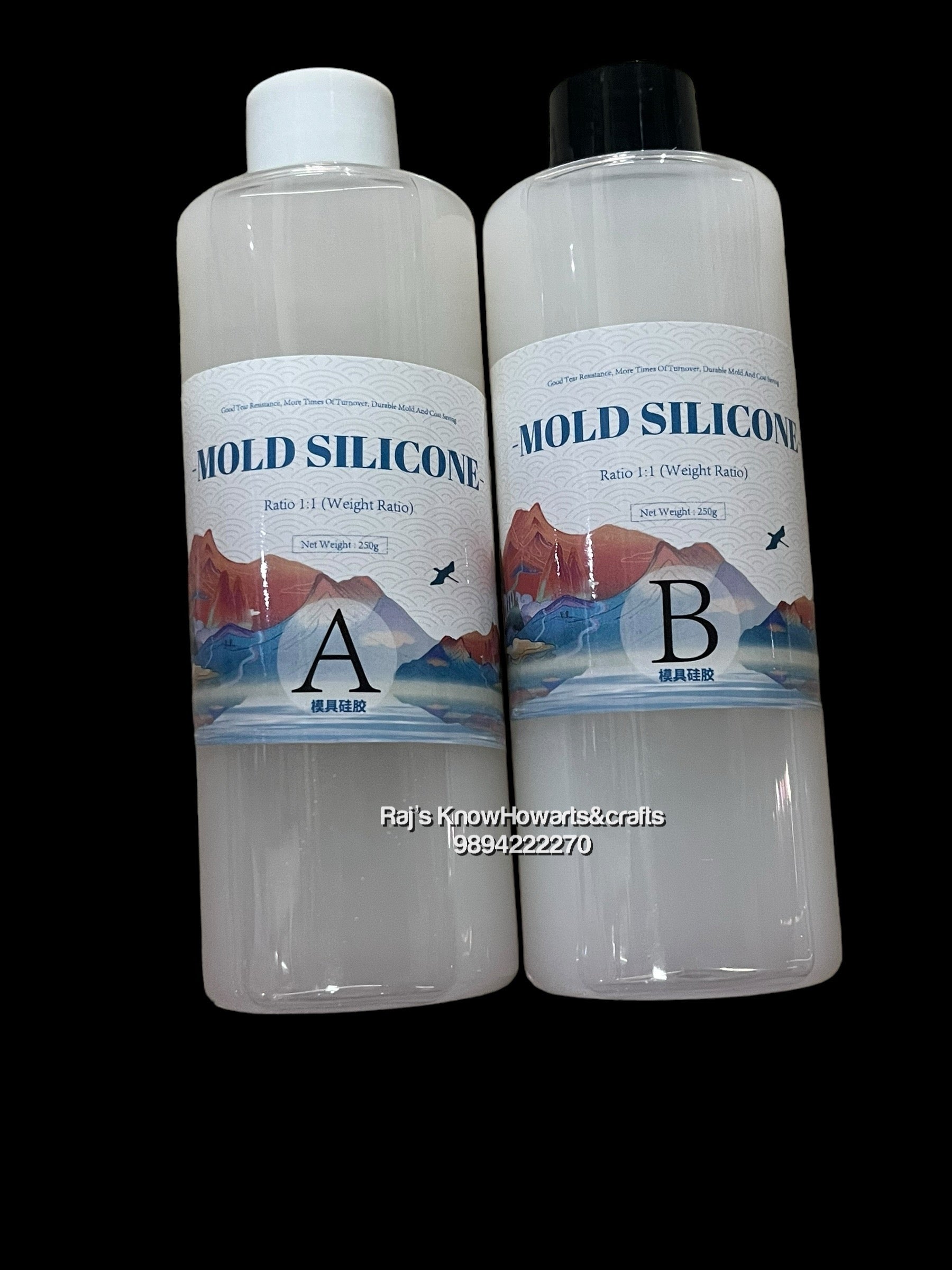 Mold silicone A and B