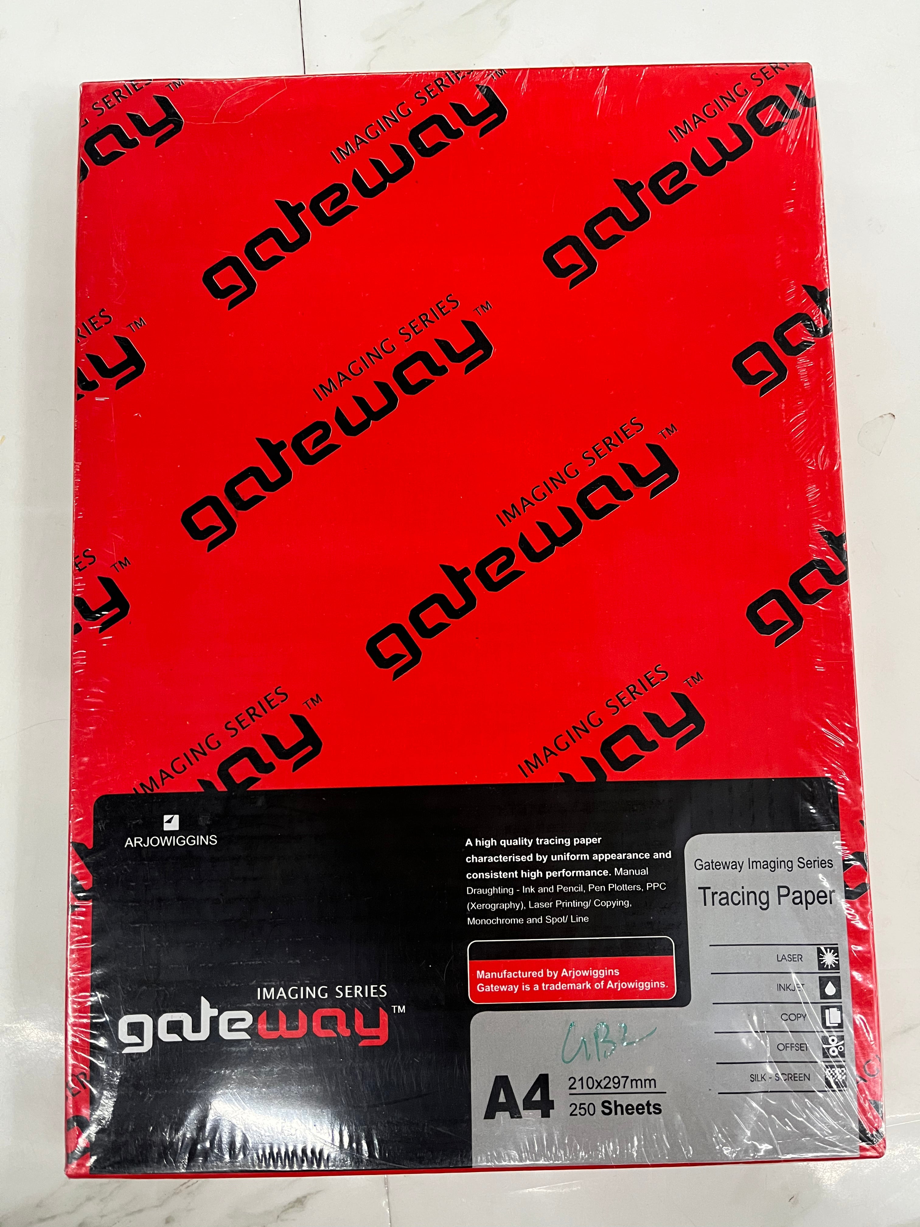 Tracing paper gateway 250sheets whole sale pack