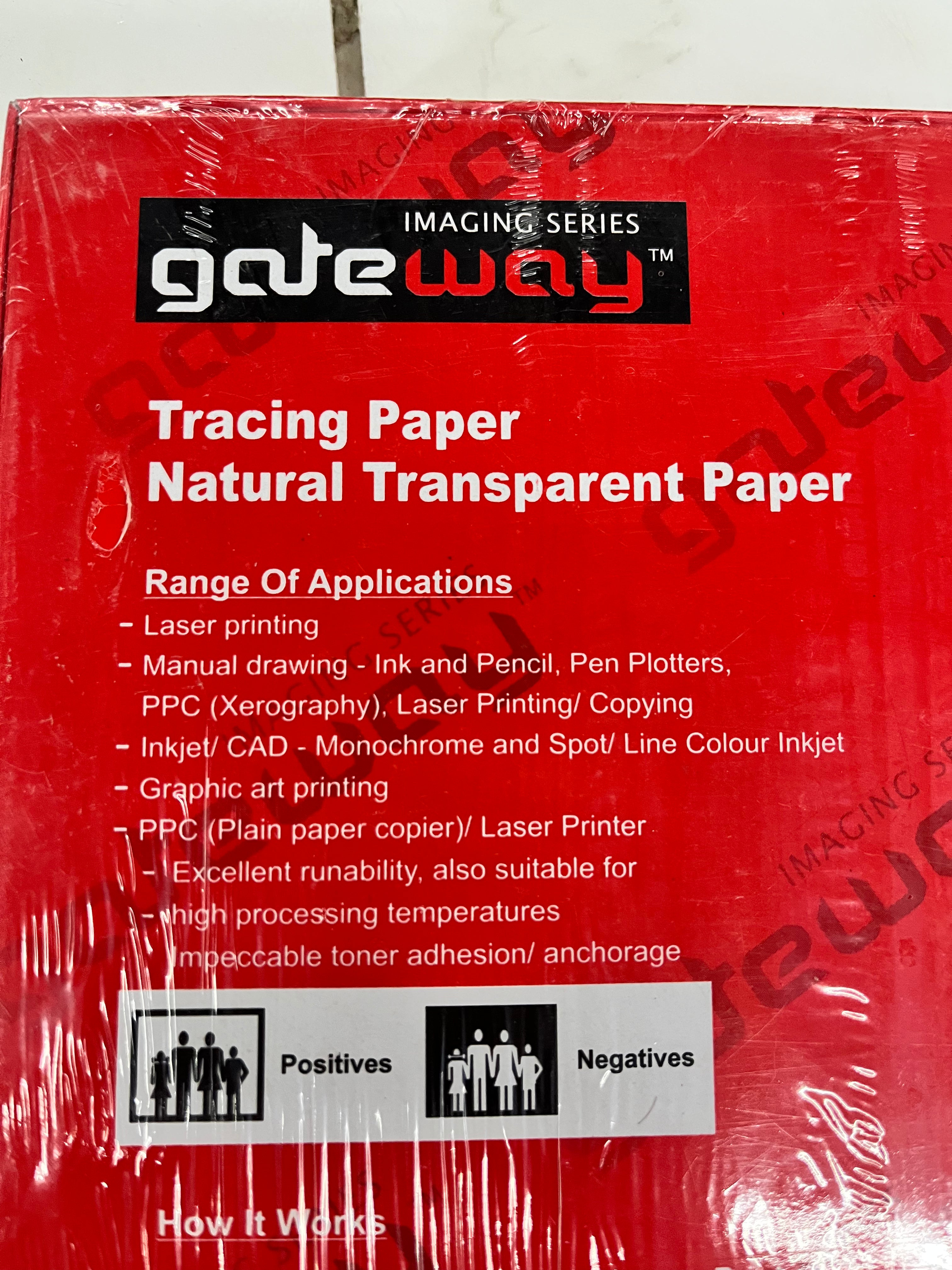 Tracing paper gateway 250sheets whole sale pack