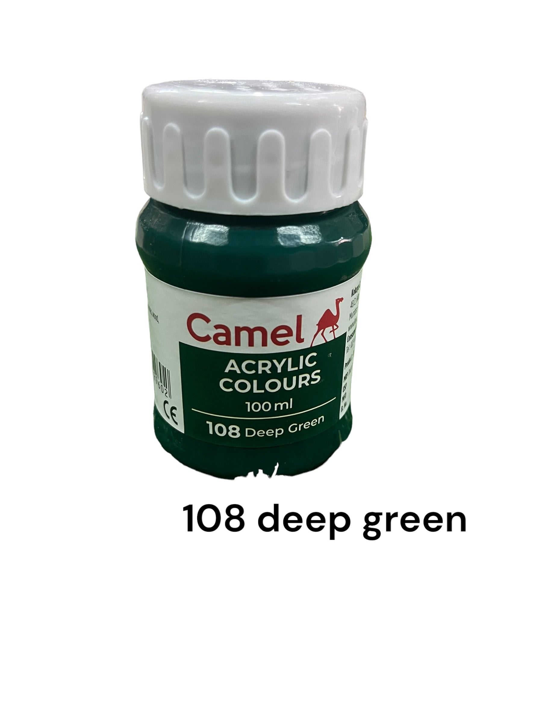 Camel Acrylic colours deep green 108 - 100 ml