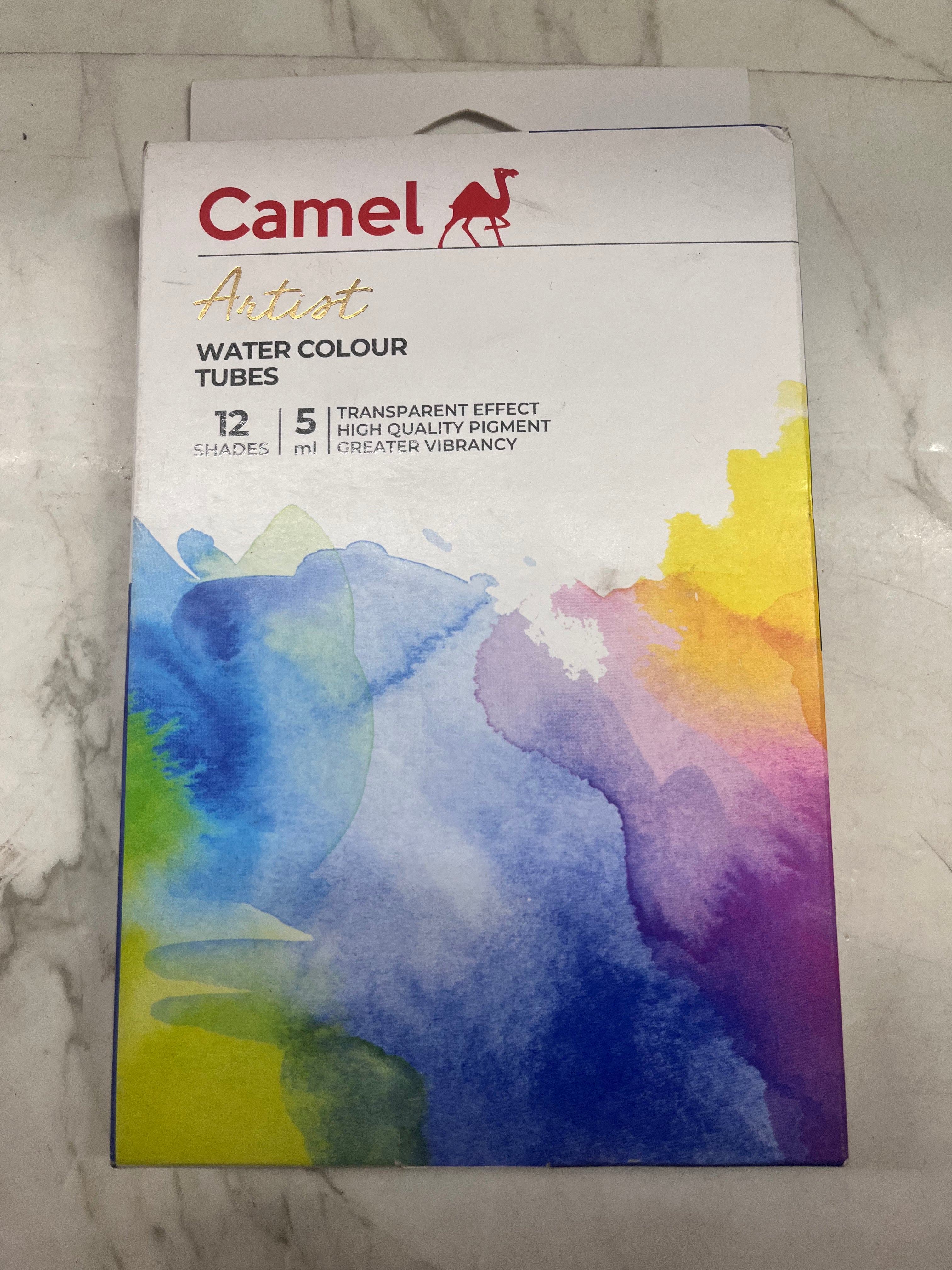 Camlin Artist water colour tubes  12  shades -3259